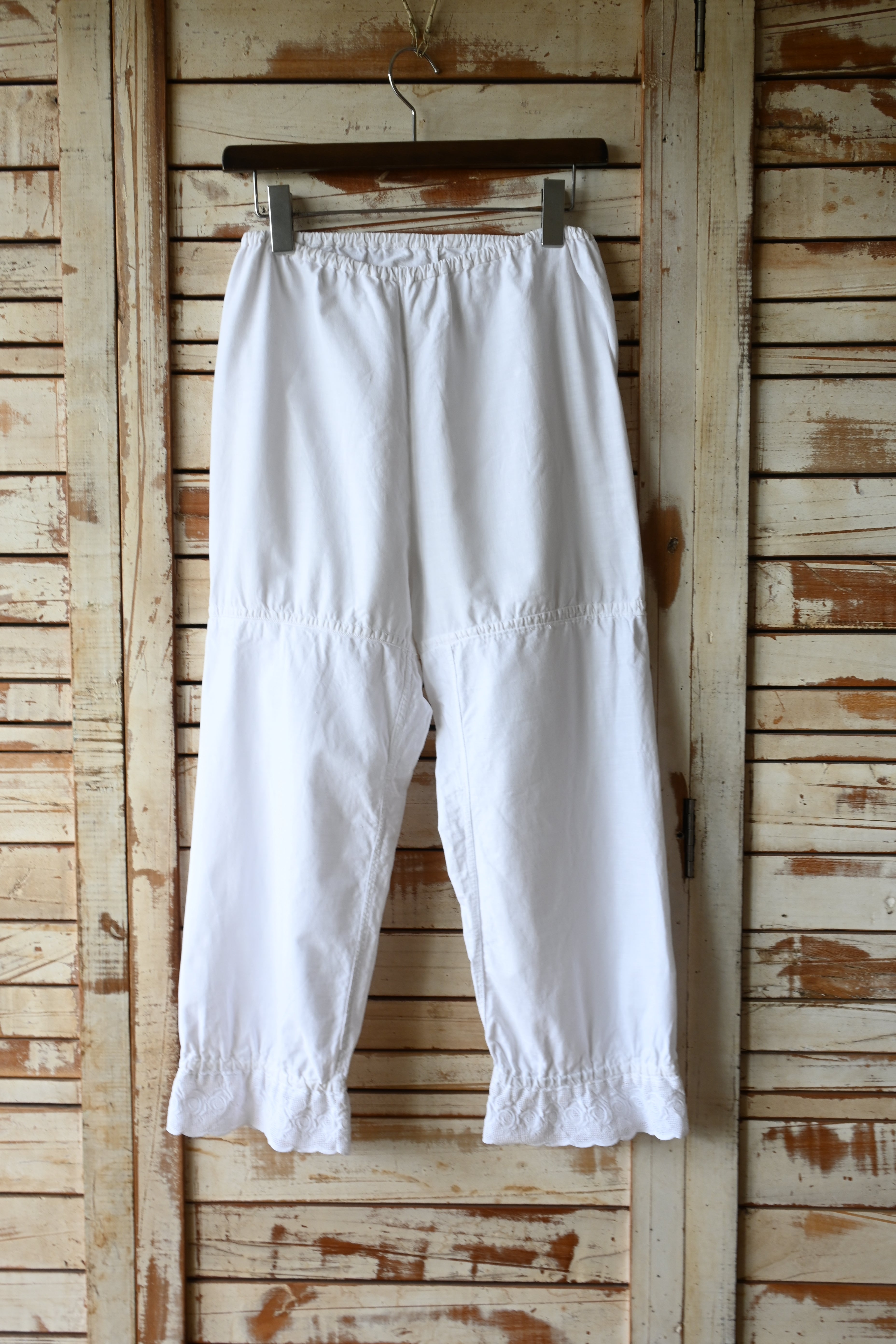 パンツ Draw Drawers Lace Mini Bottom EURO Vintage drawers pants/WHITE – ponmosir