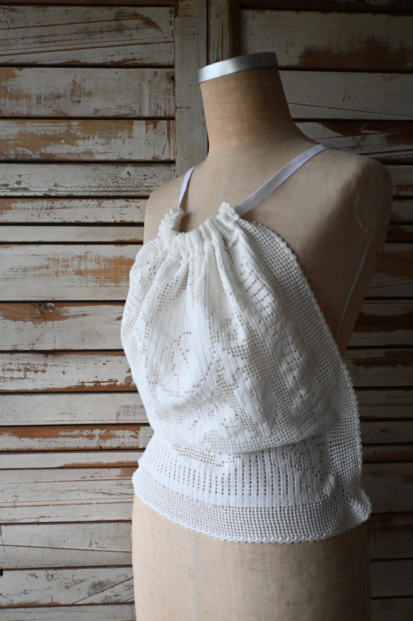 Crochet lace tops/PONMOSIR