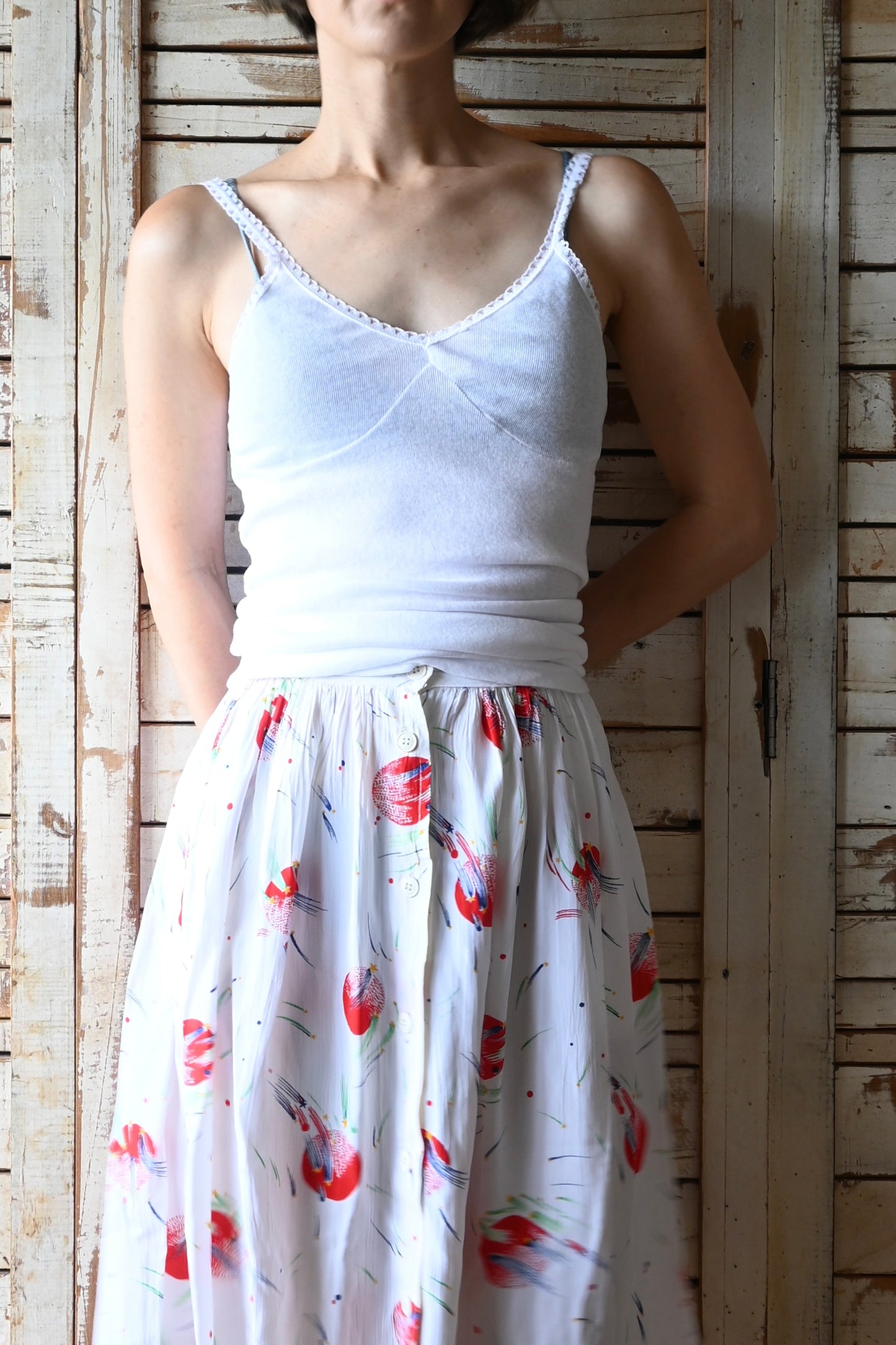 EURO Cotton lace camisole