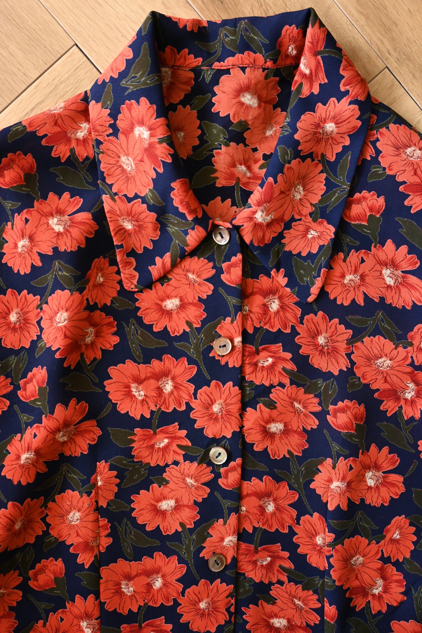 Flower print shirt