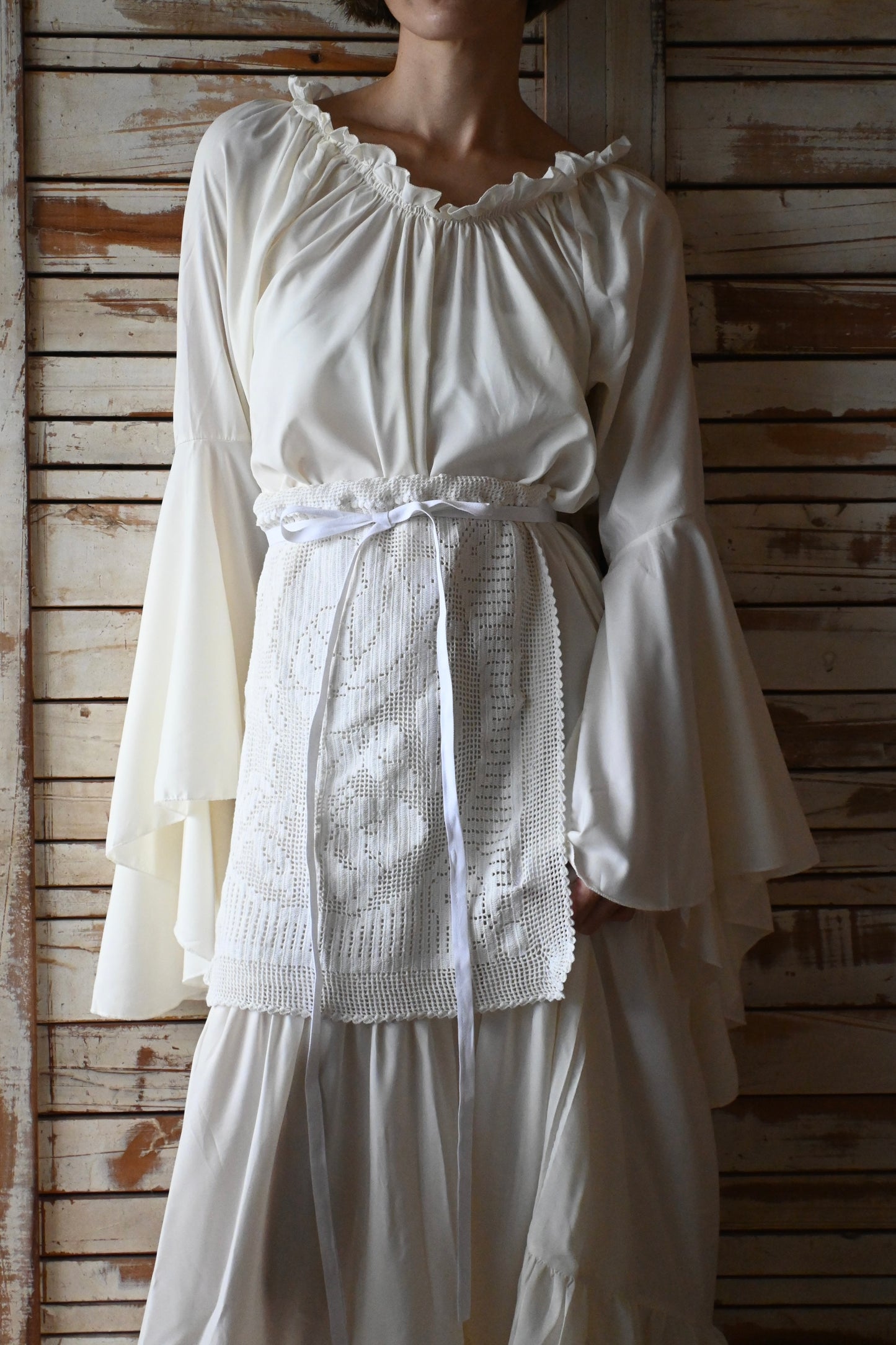 Crochet lace tops/PONMOSIR