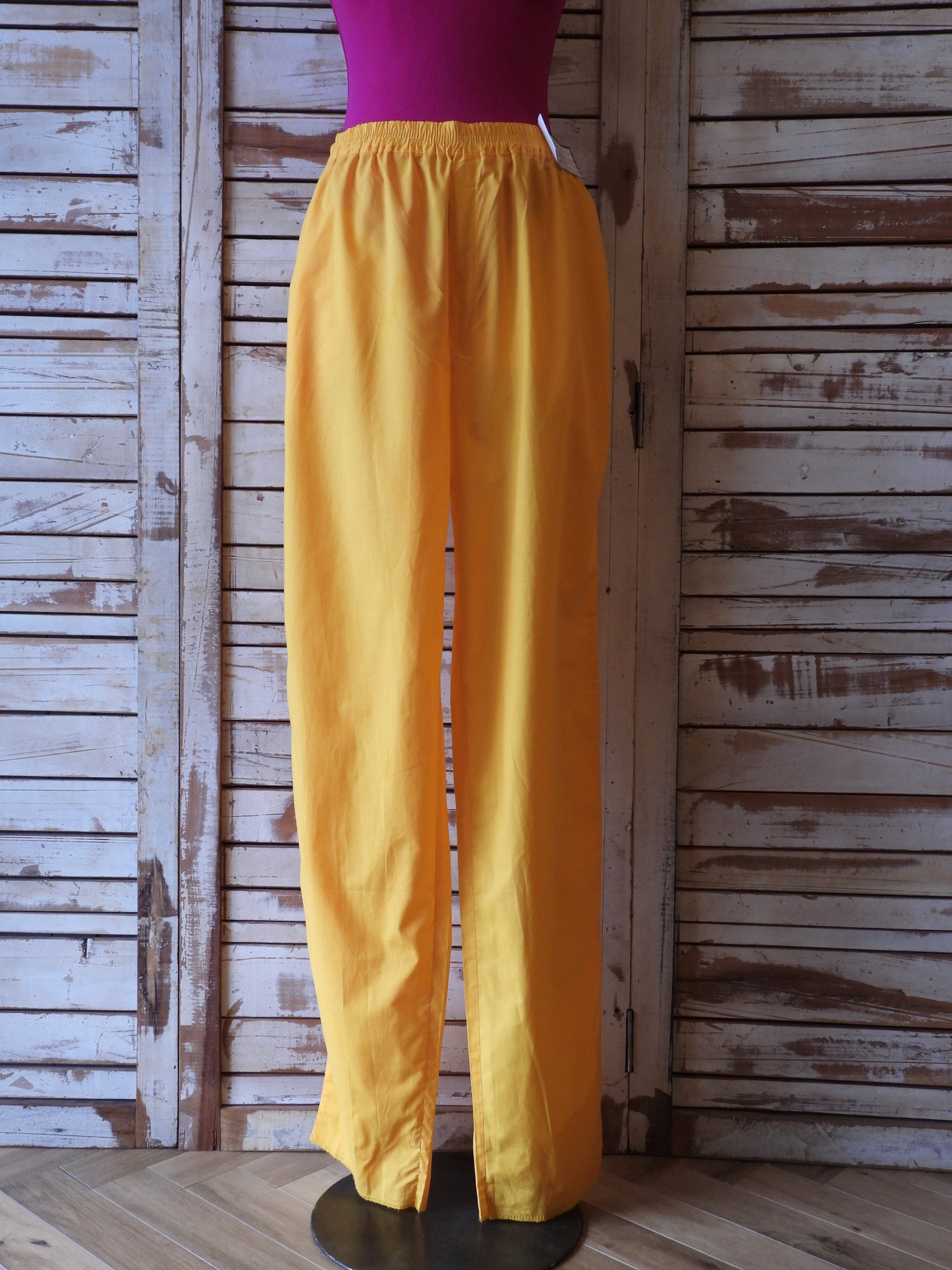 "DEADSTOCK" Cotton pants/MANDARINE