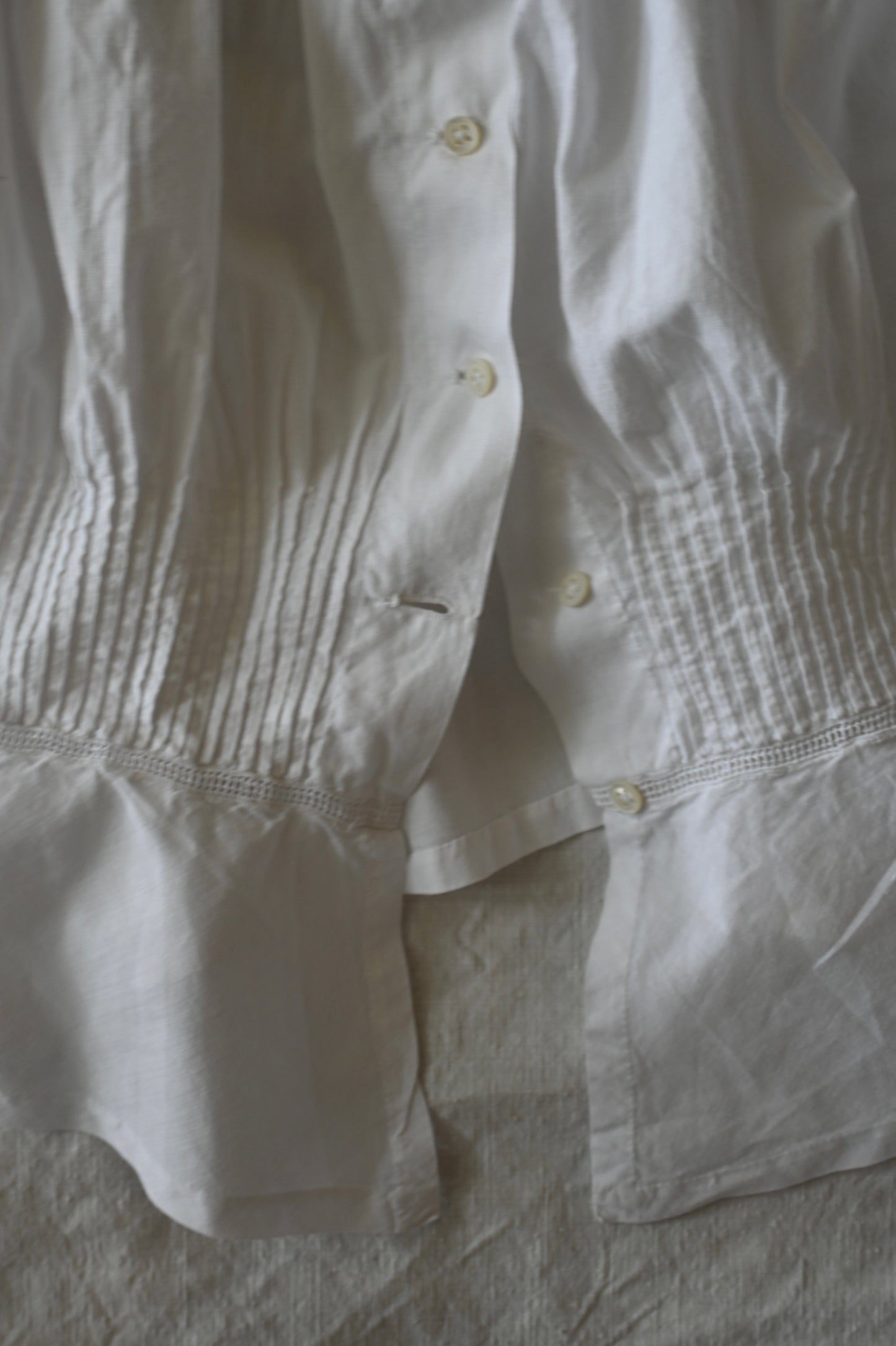 Corset cover/White