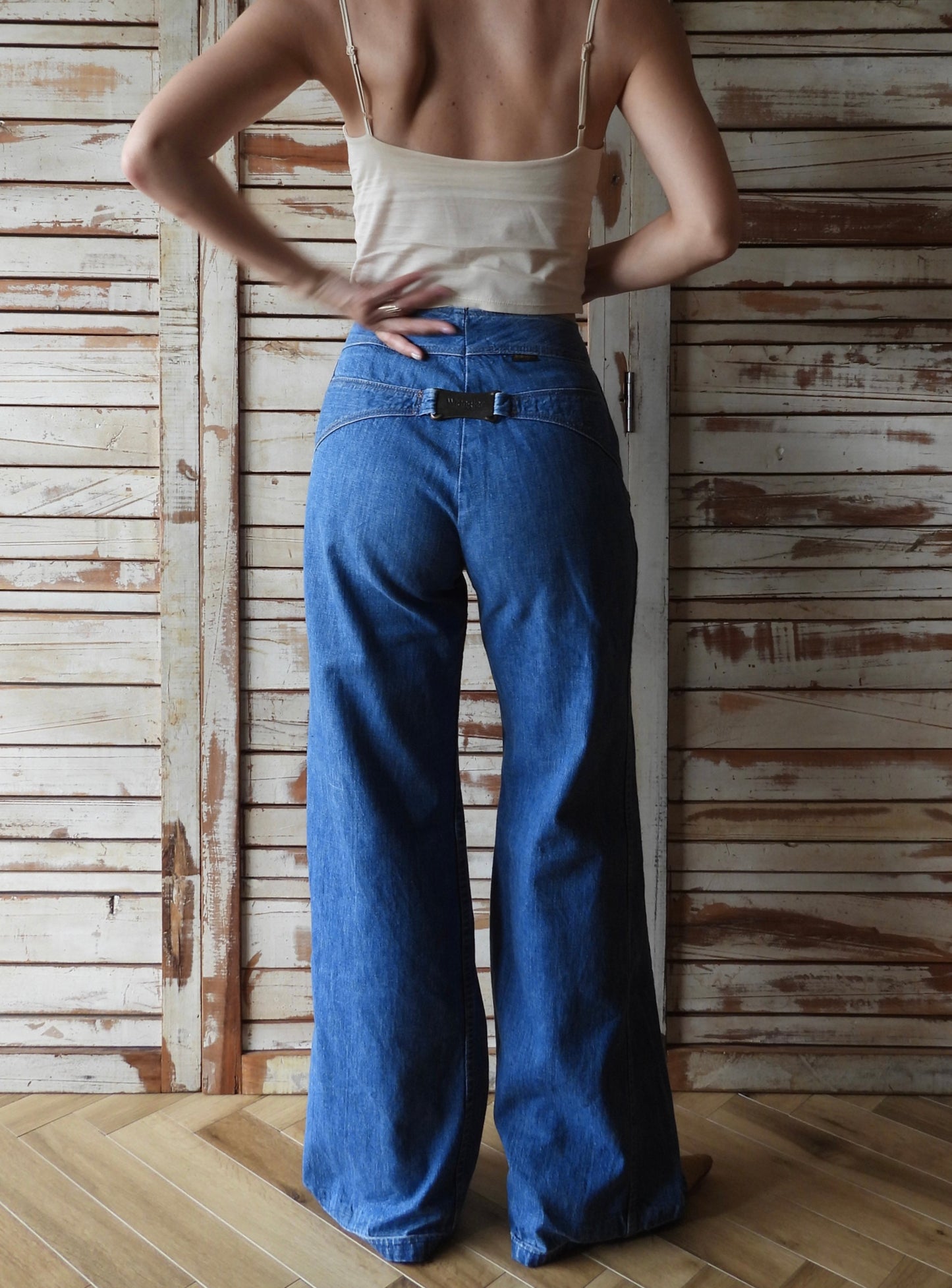 70's Wrangler wide denim pants