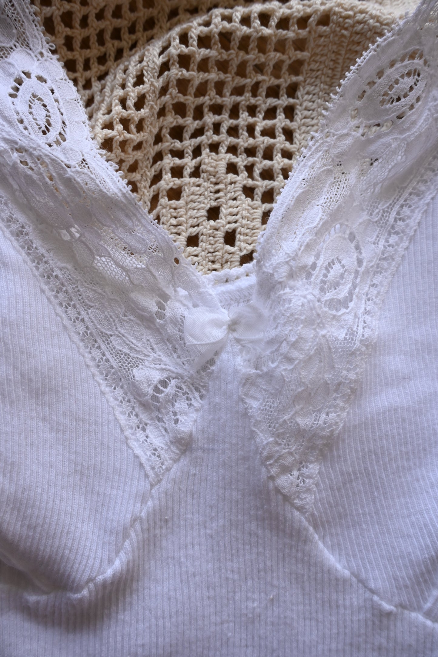 EURO Cotton lace camisole