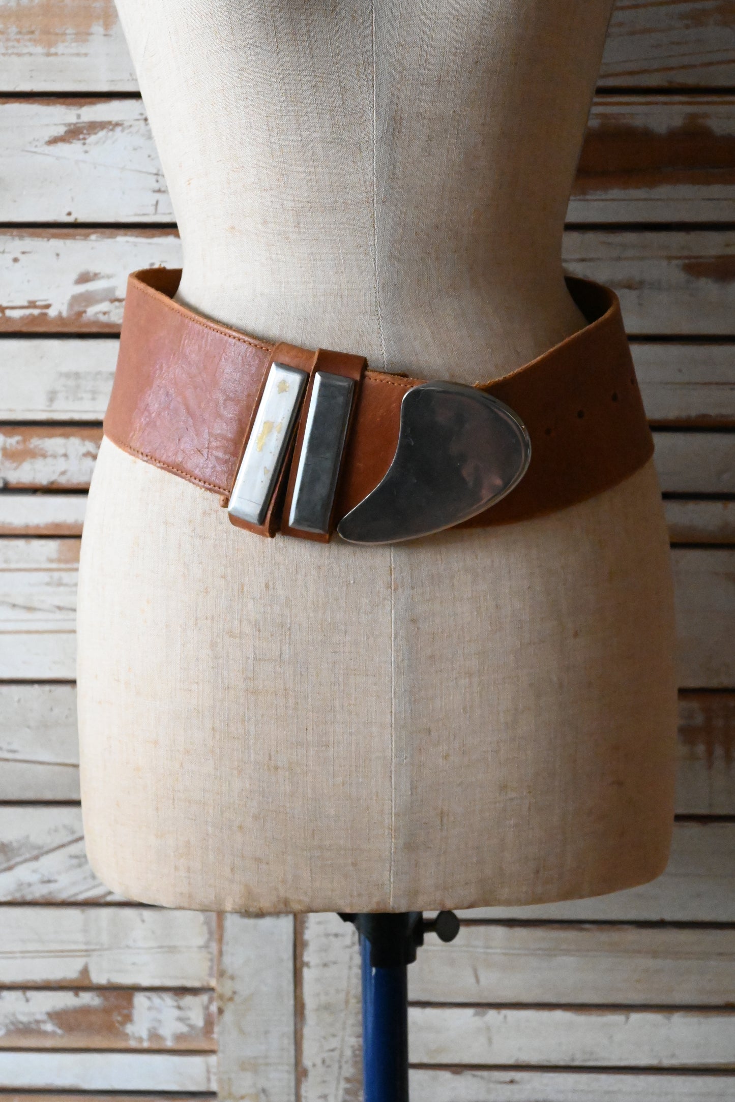 leather belt/BROWN
