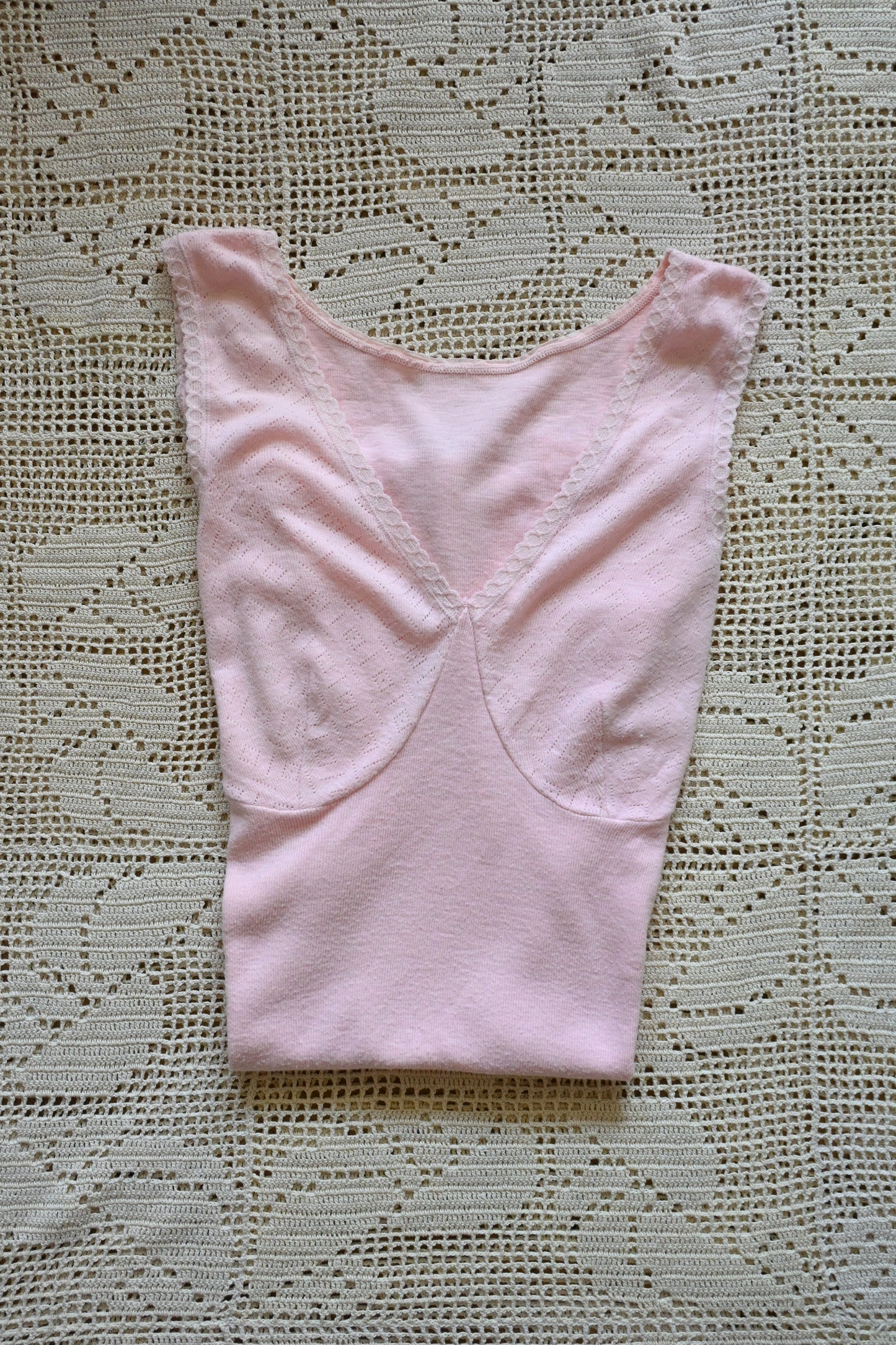 EURO Underwear knit top/PINK