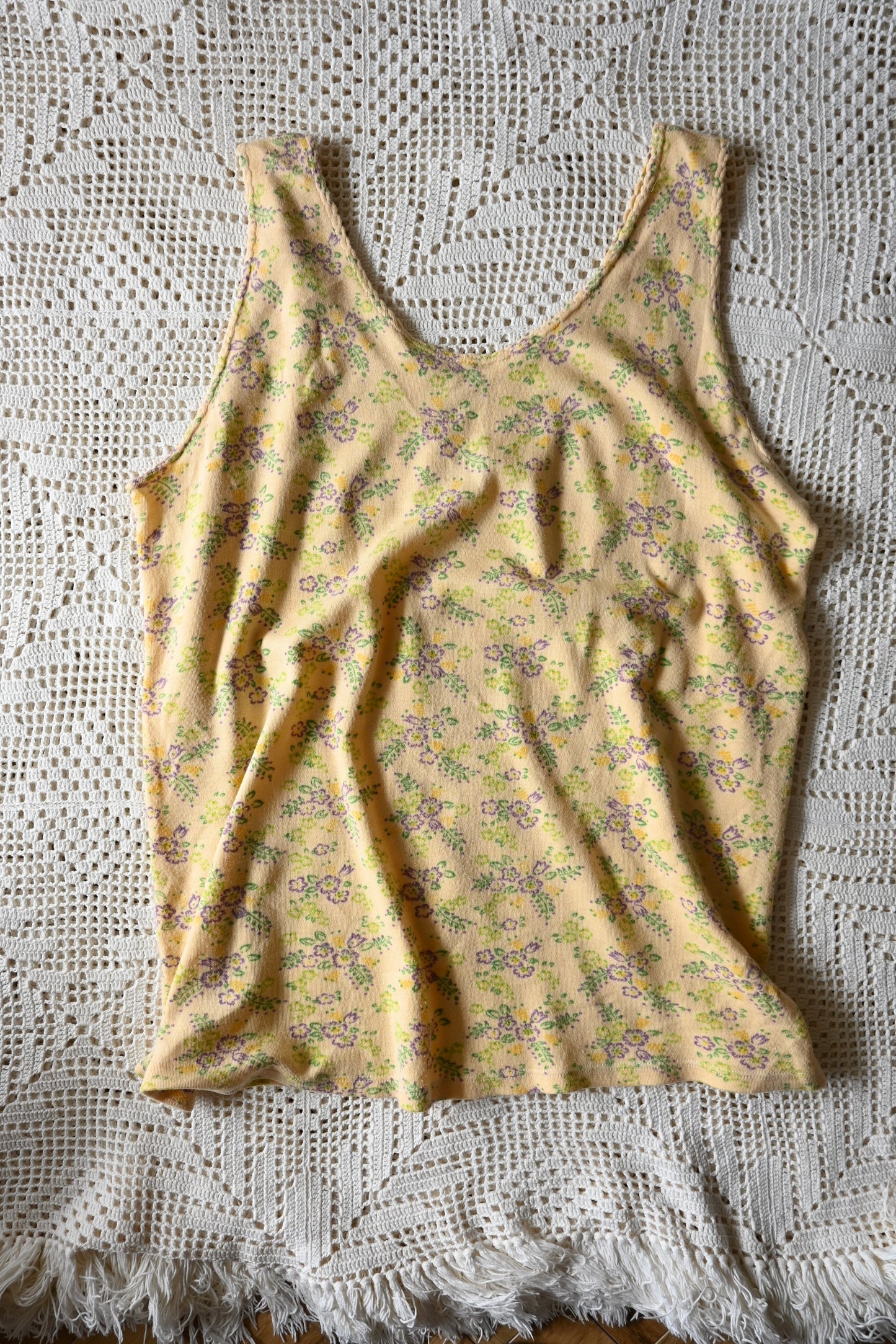 EURO Underwear tank top/FLOWER