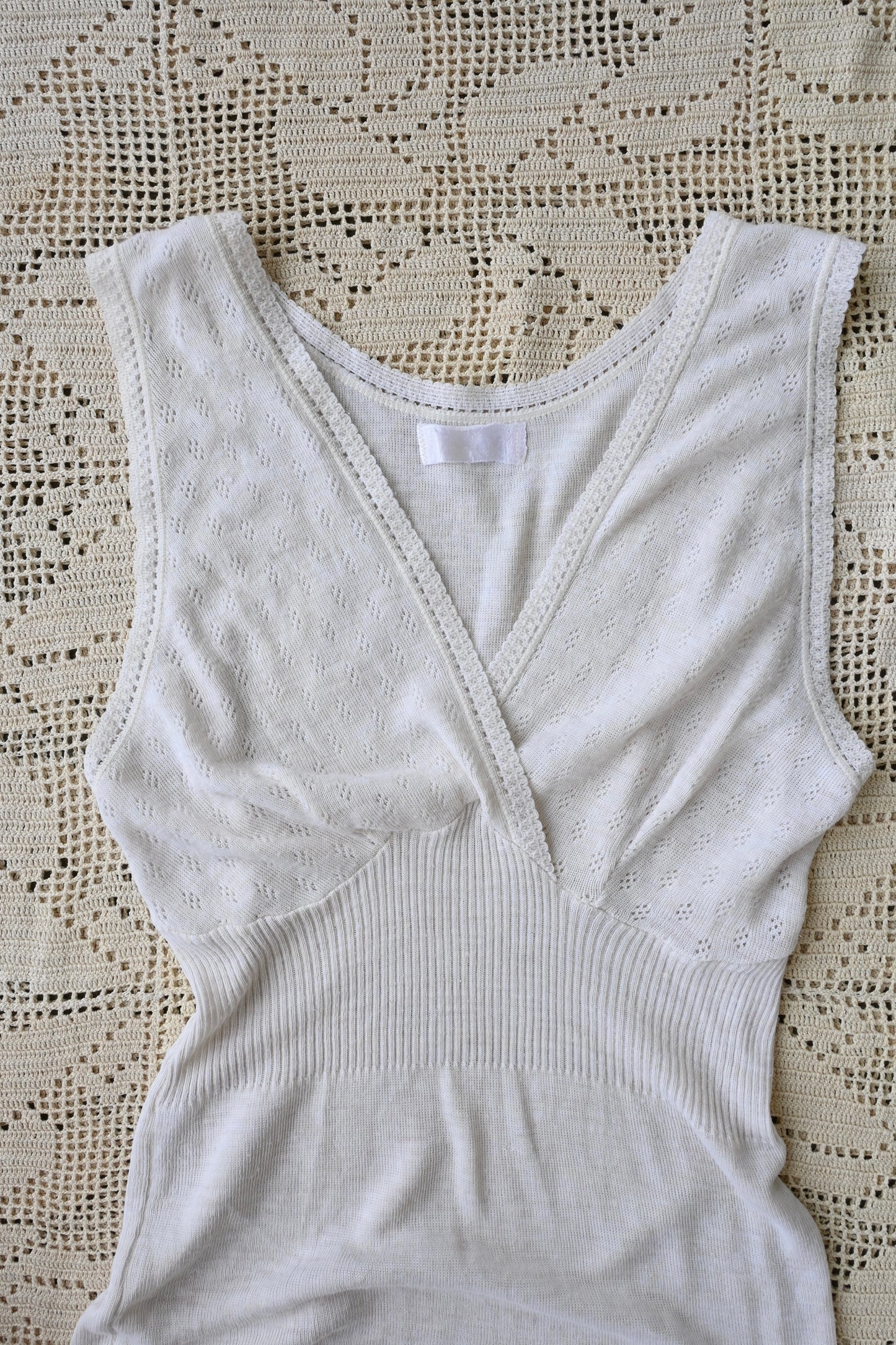 EURO Underwear knit top/IVORY