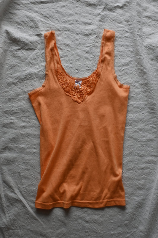 EURO Cotton underwear top/ORANGE