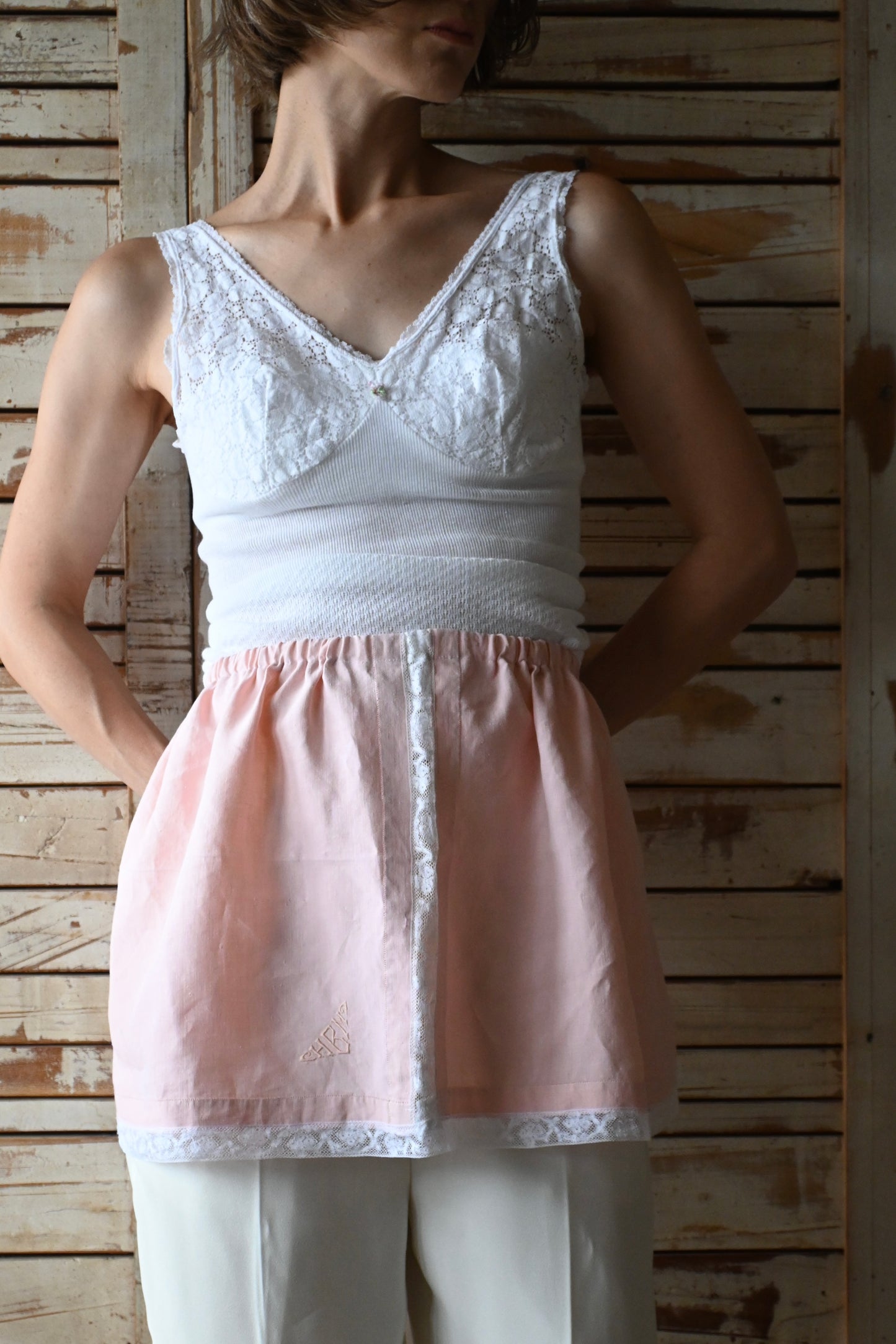 EURO Cotton lace camisole