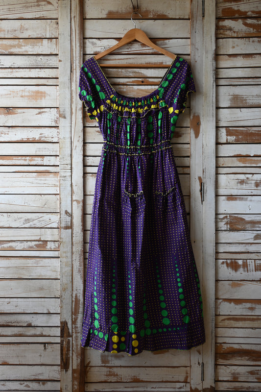African printed dress