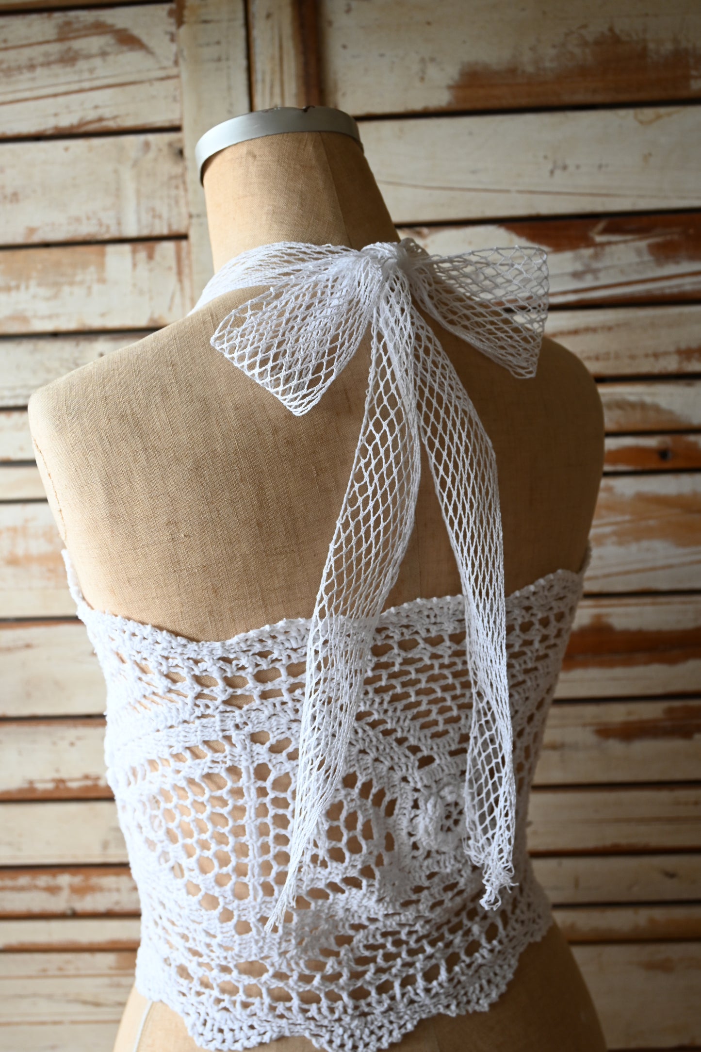 Crochet lace wrap/PONMOSIR
