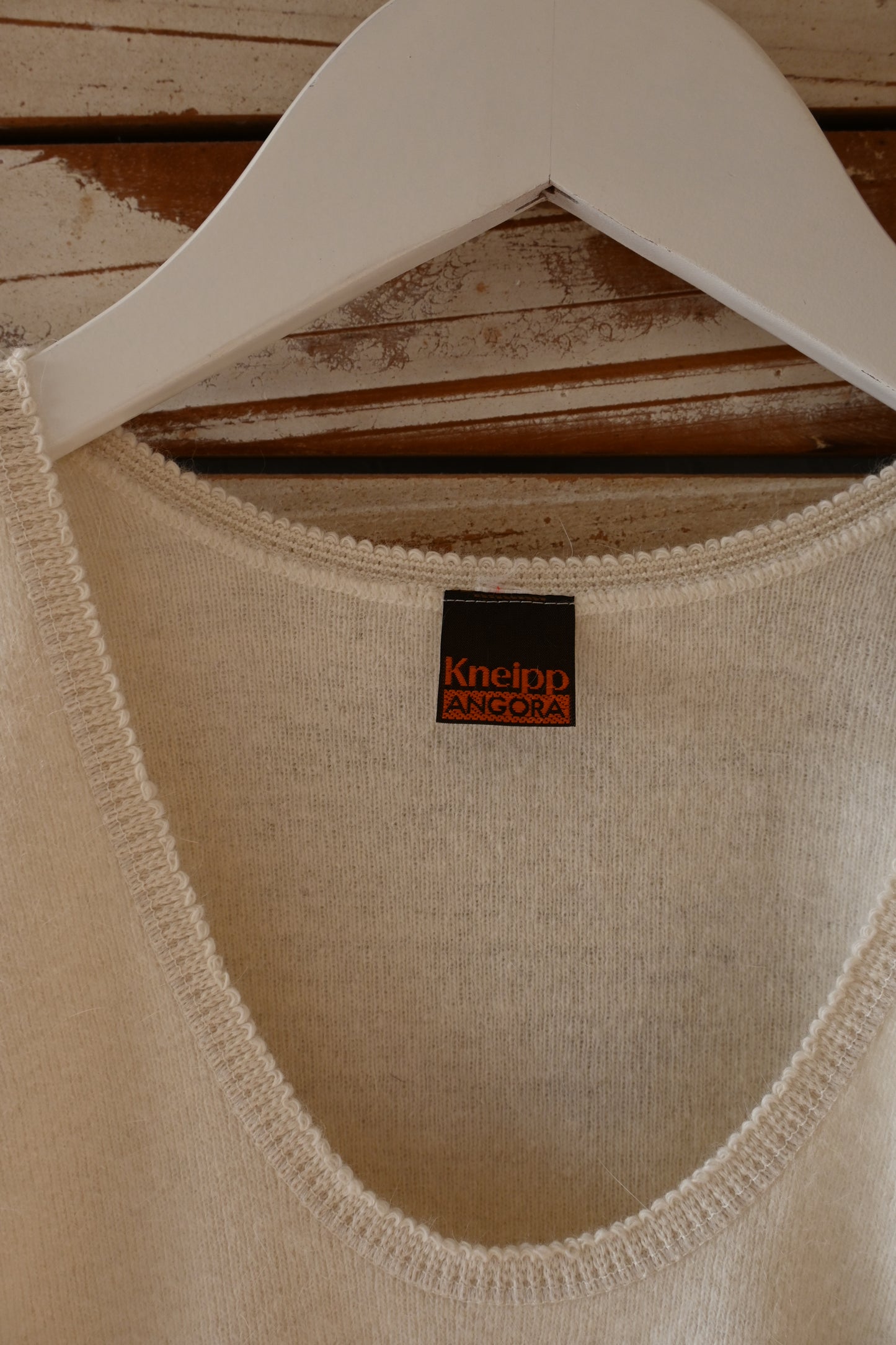 German angora wool underwear/IVORY