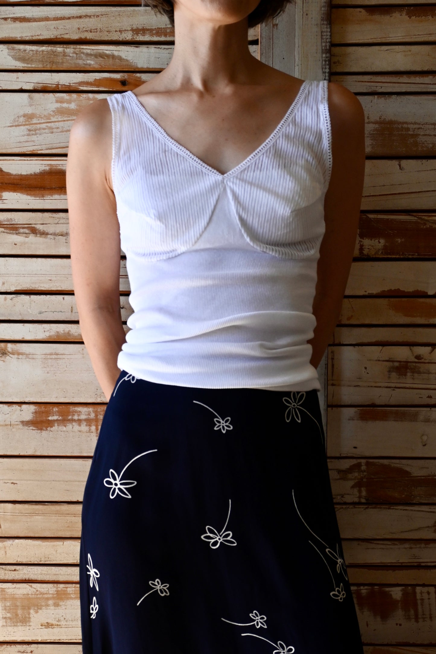 EURO Cotton lace camisole