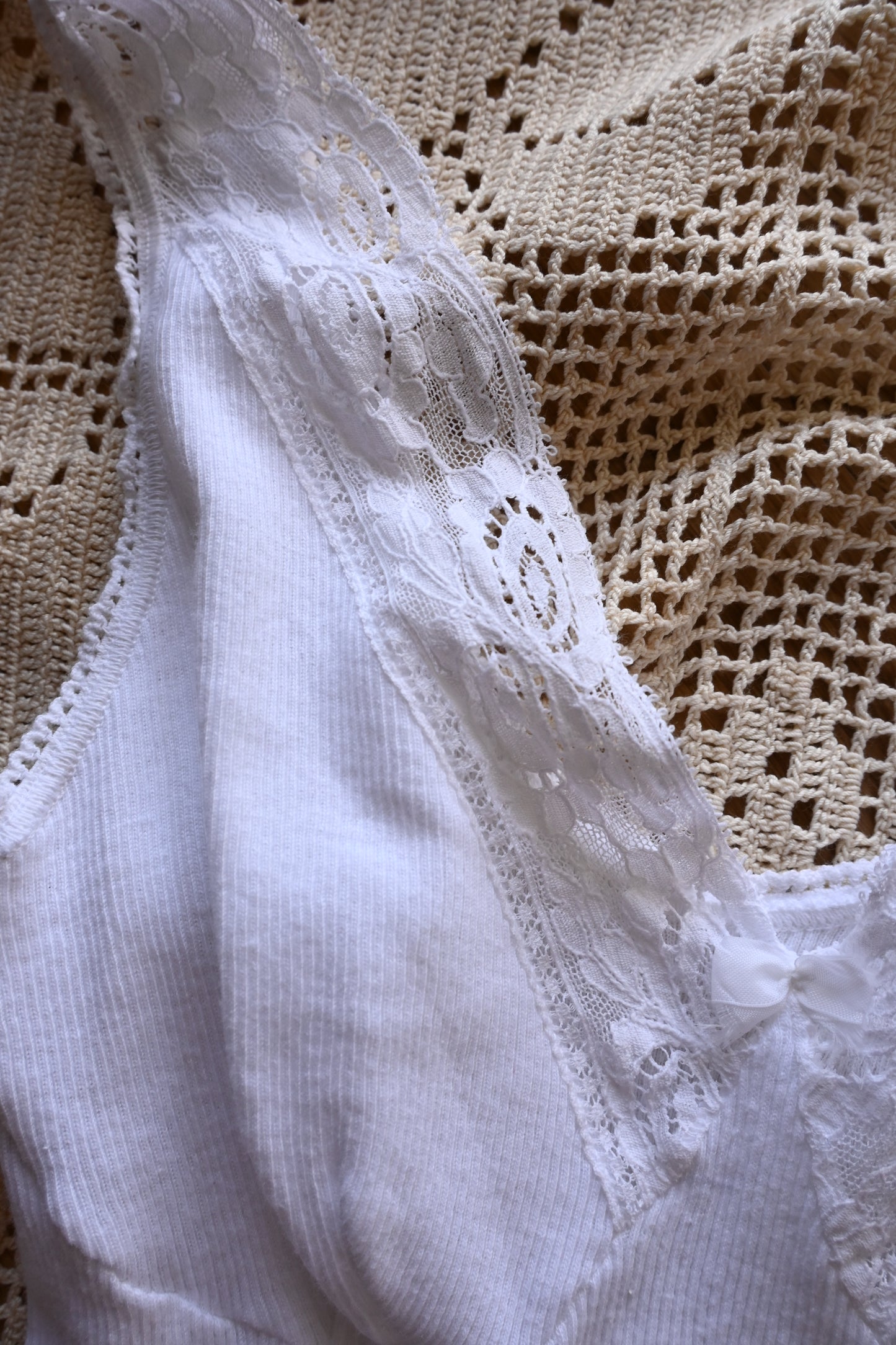 EURO Cotton lace camisole