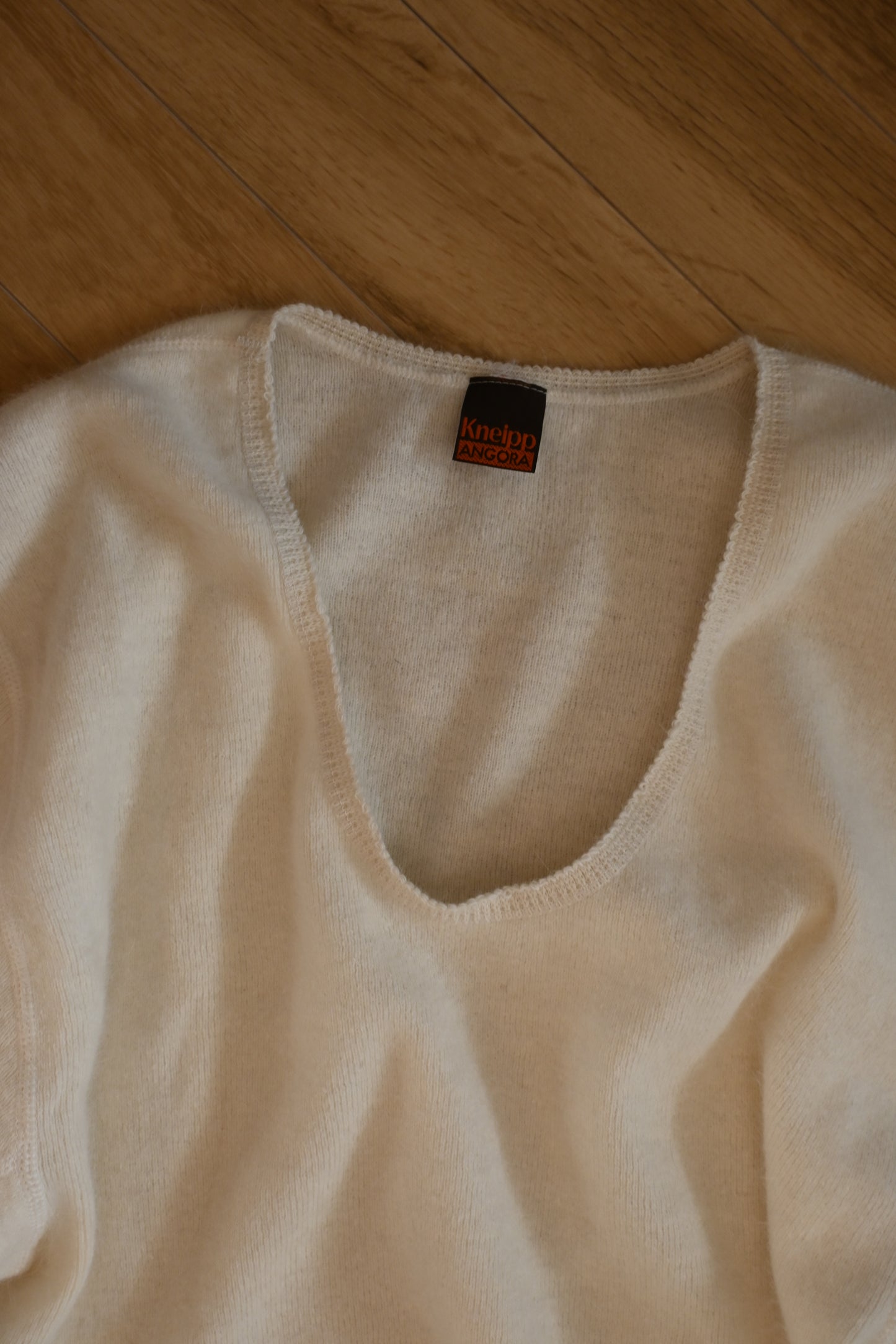 German angora wool underwear/IVORY
