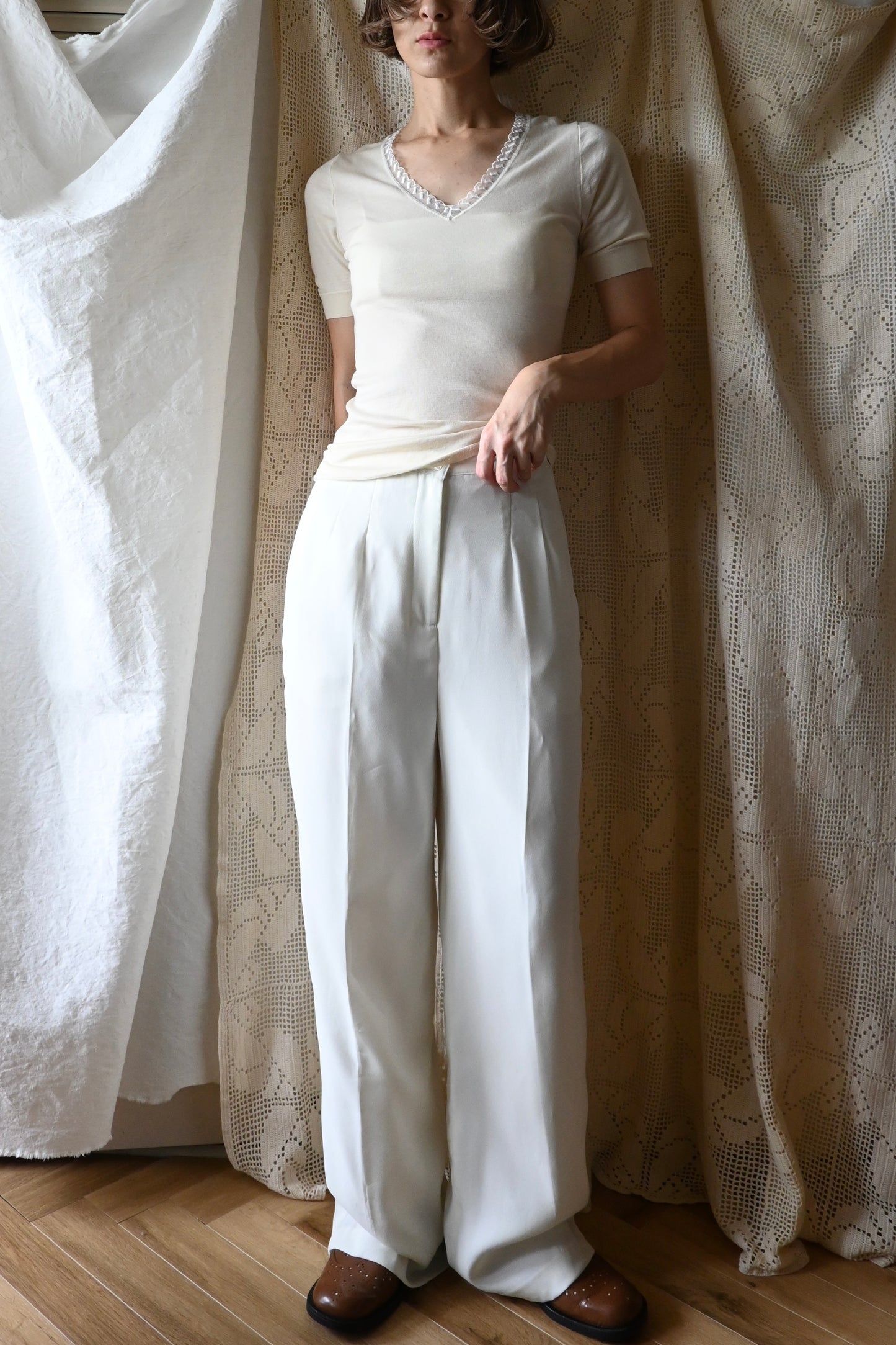 German Underwear top/IVORY