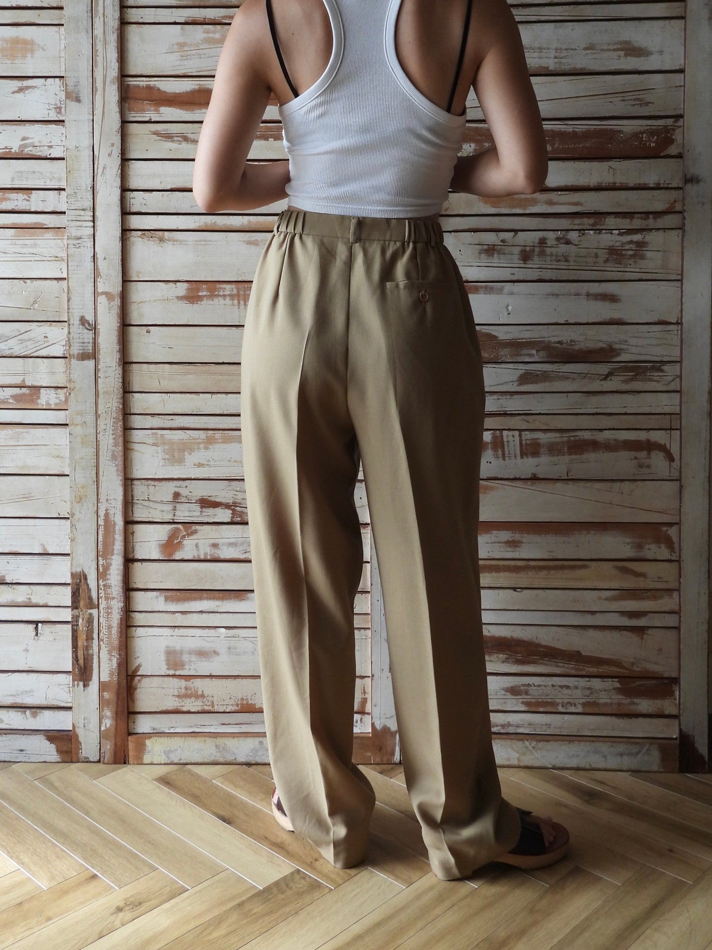 Trousers/BEIGE
