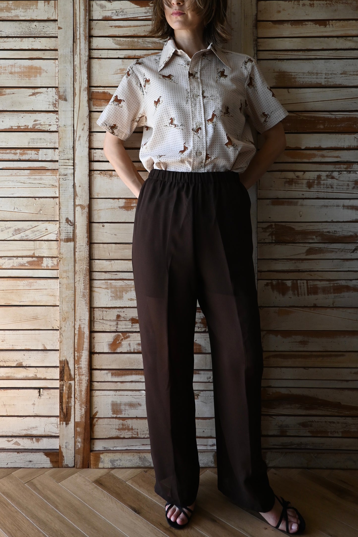Horse Shirt/IVORY