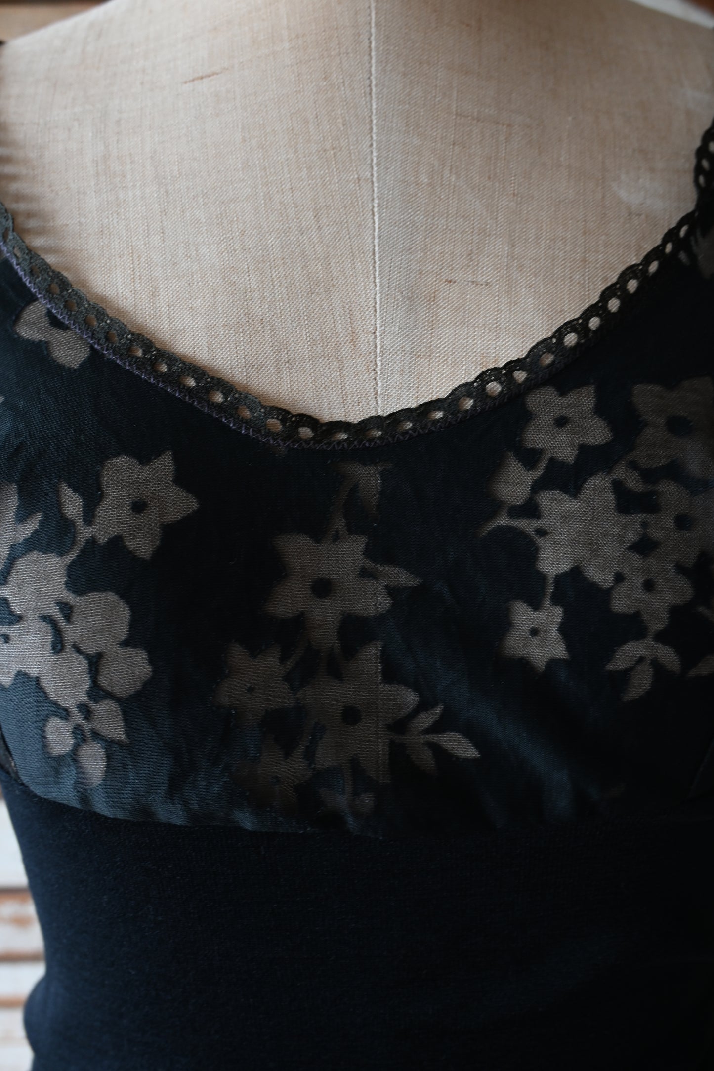 EURO Lace camisole/BLACK