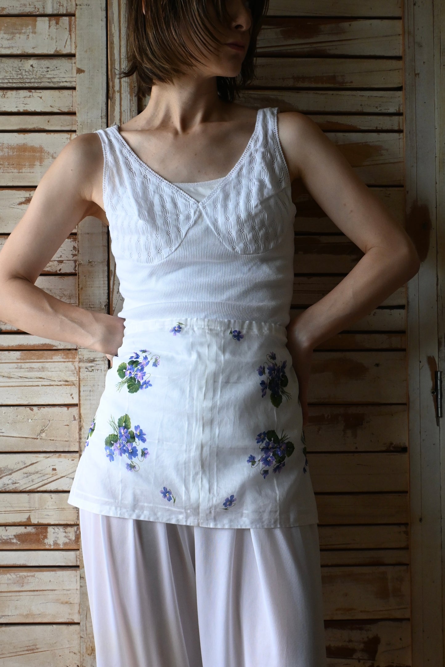 EURO Cotton lace camisole