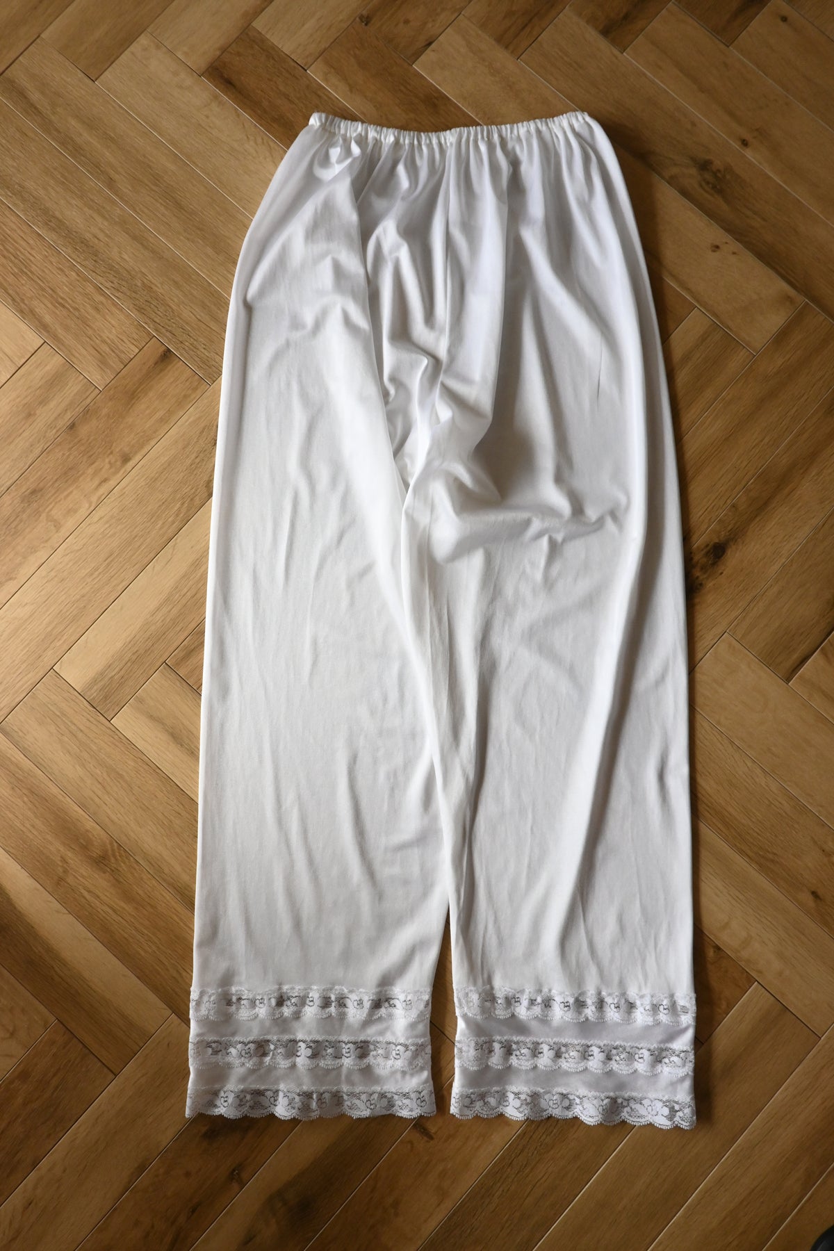 Slip Pants/WHITE