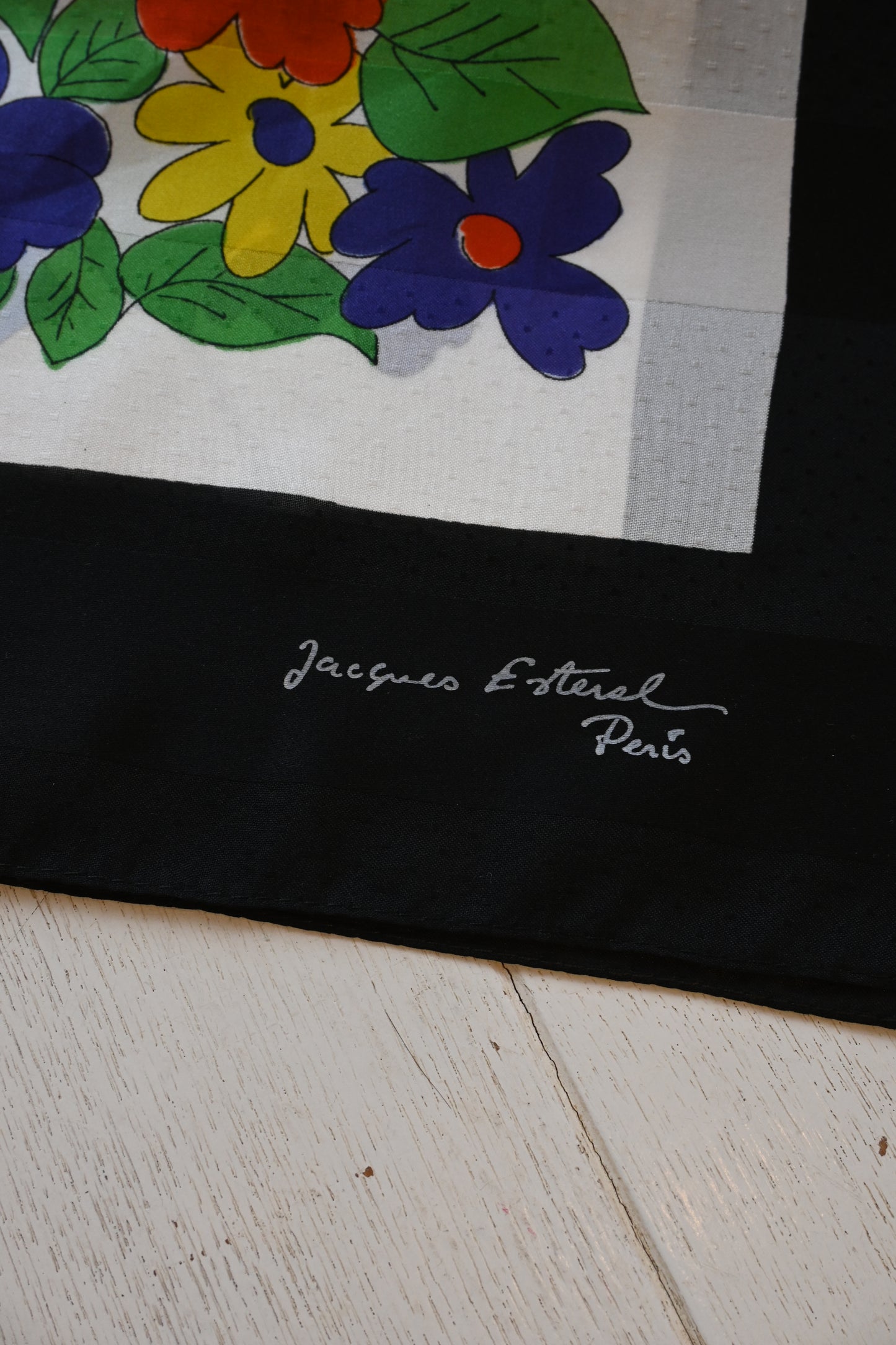 Vintage Flower Scarf/MULTI