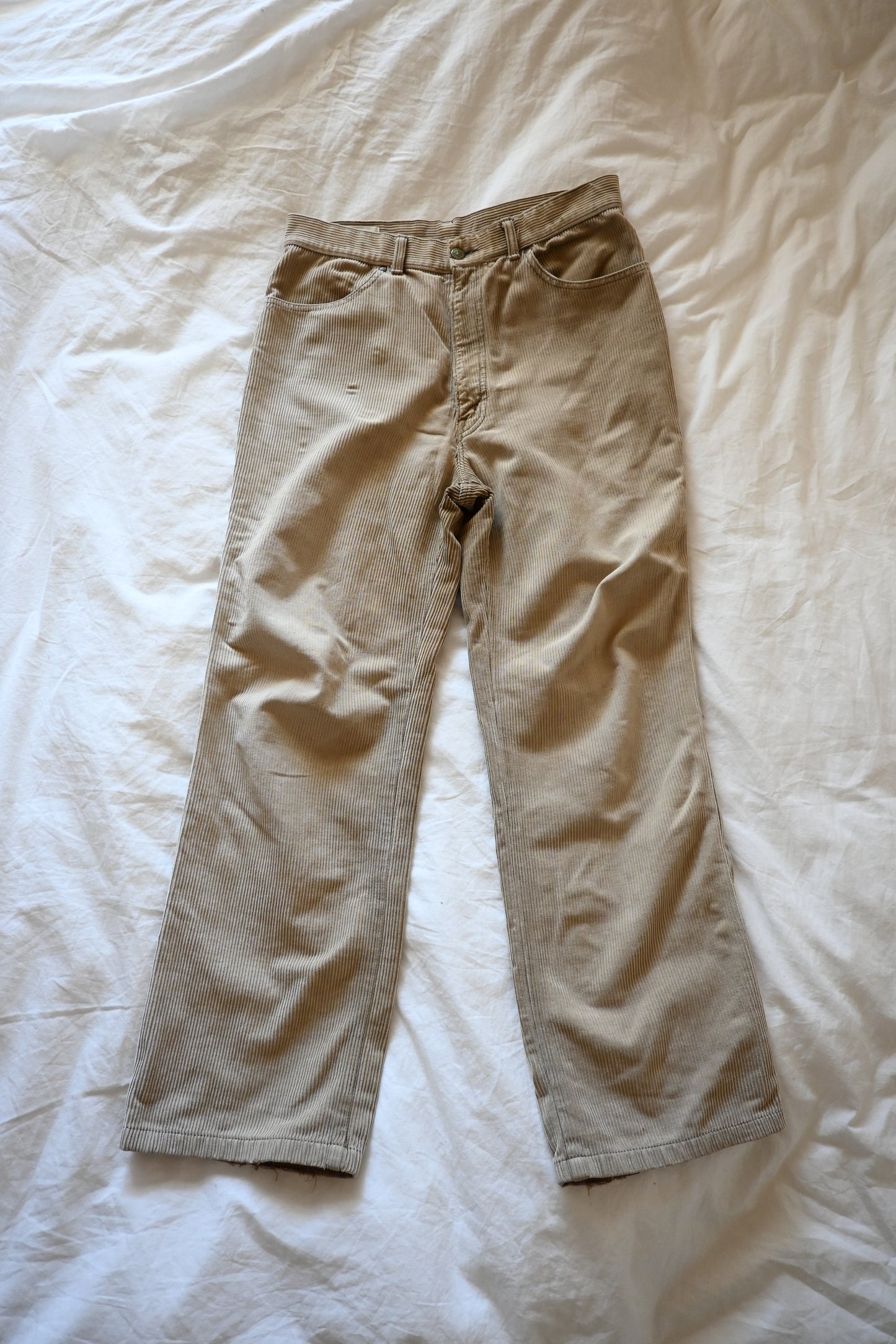 "BIG JOHN"FIESTA Corduroy pants/BEIGE