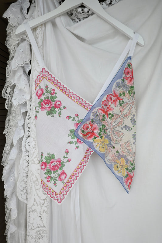 Flower handkerchief camisole/PONMOSIR