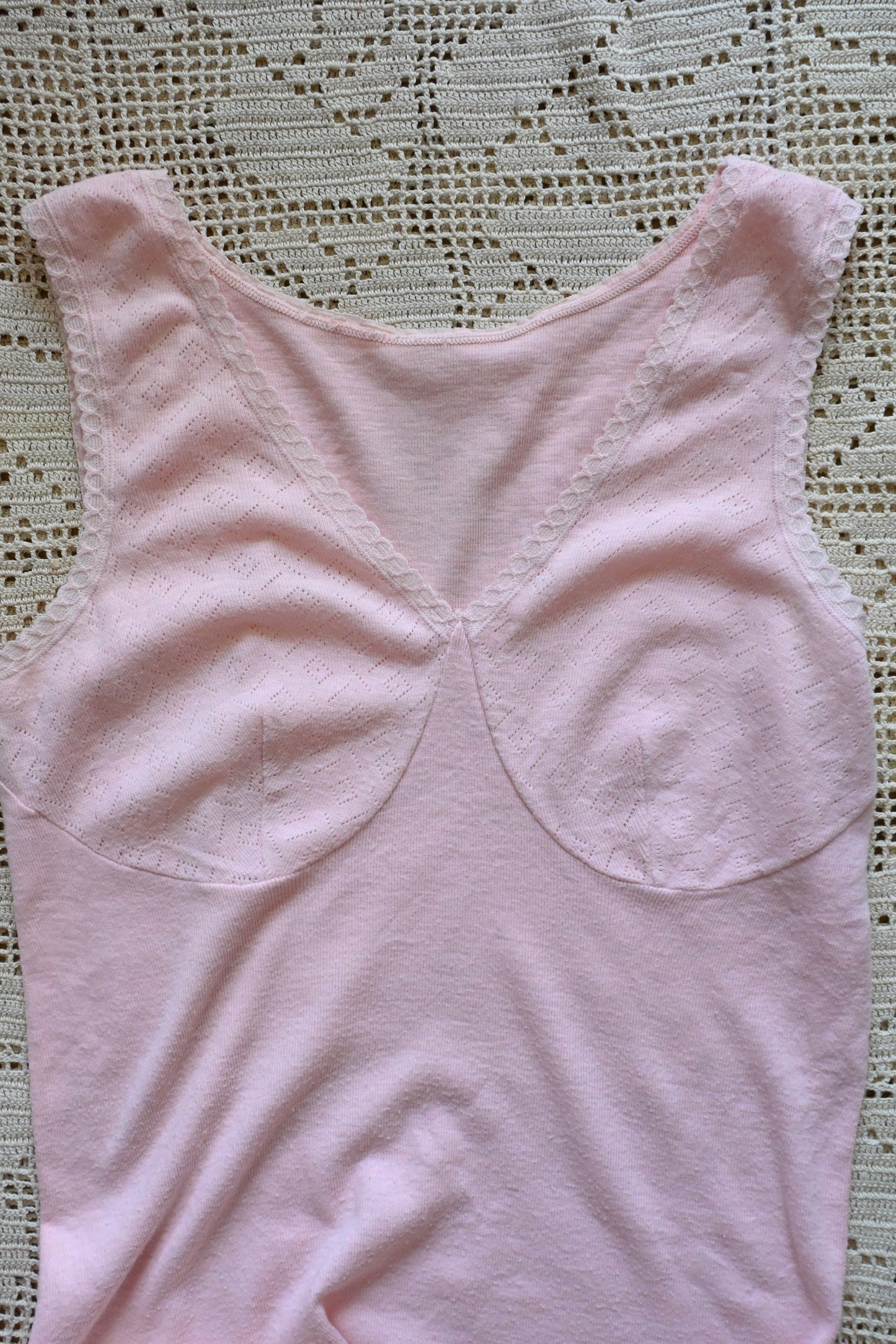 EURO Underwear knit top/PINK
