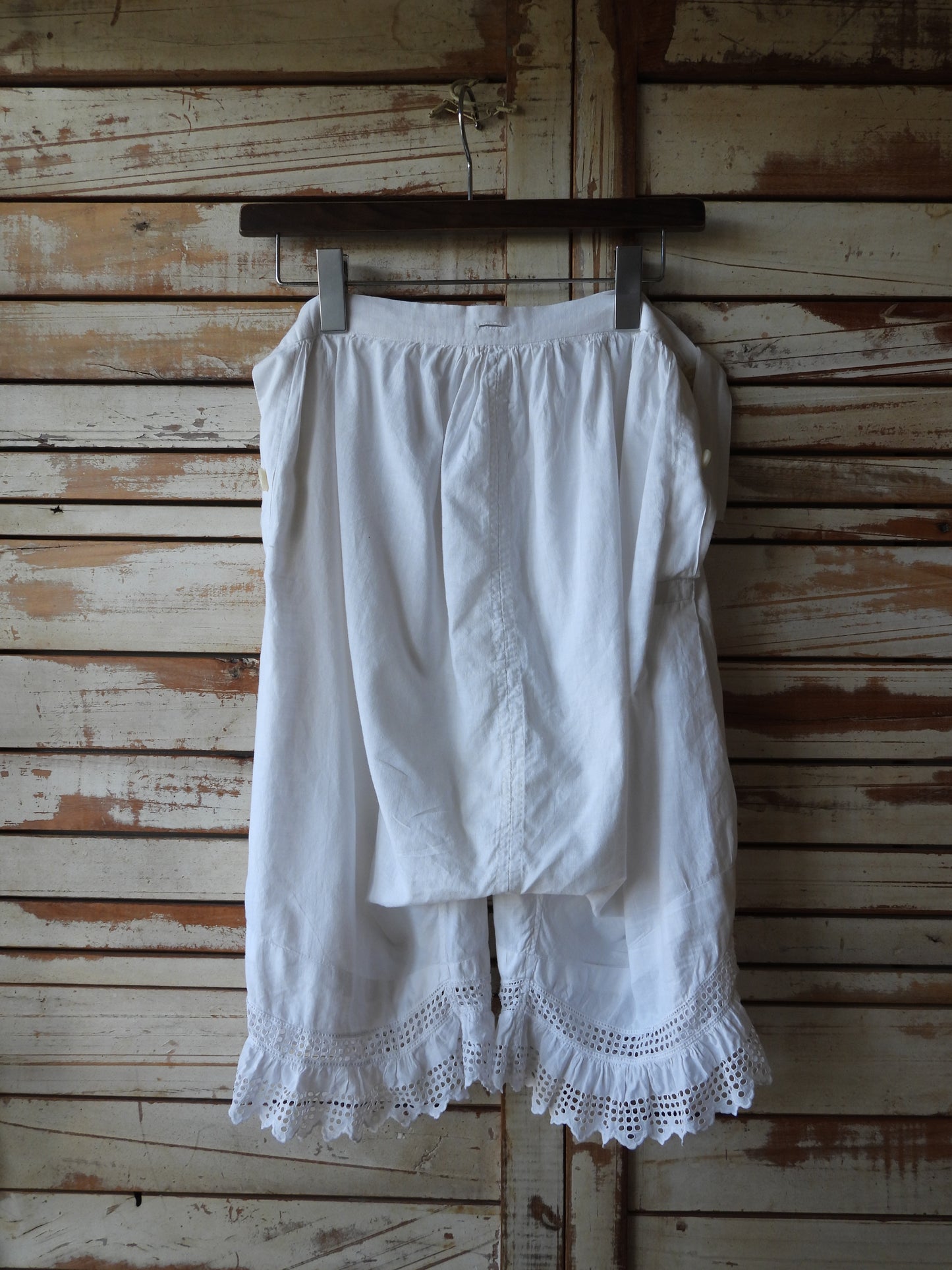 EURO Vintage drawers pants/WHITE