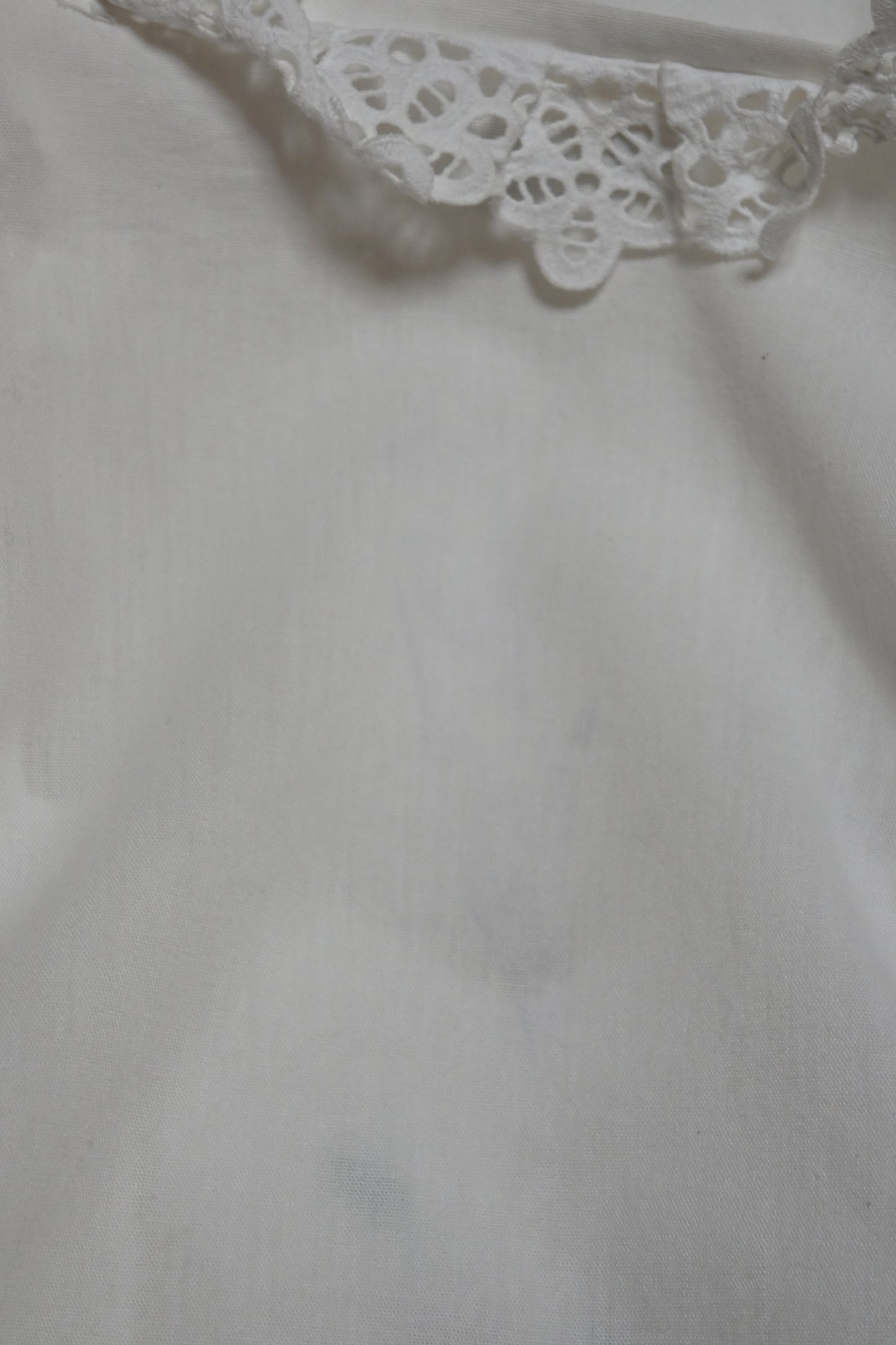 EURO Embroidery blouse/WHITE