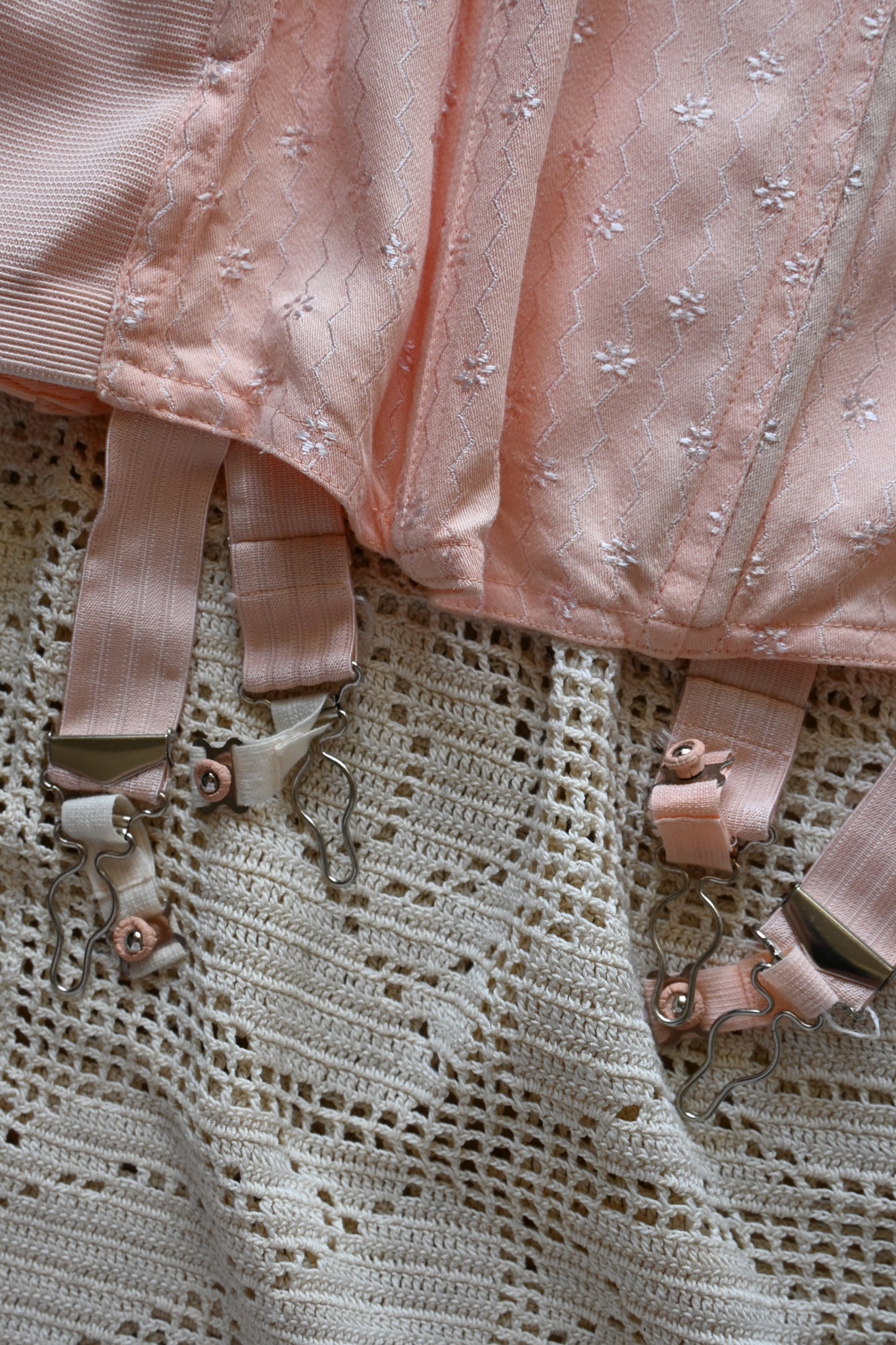 Vintage Corset/CORAL PINK