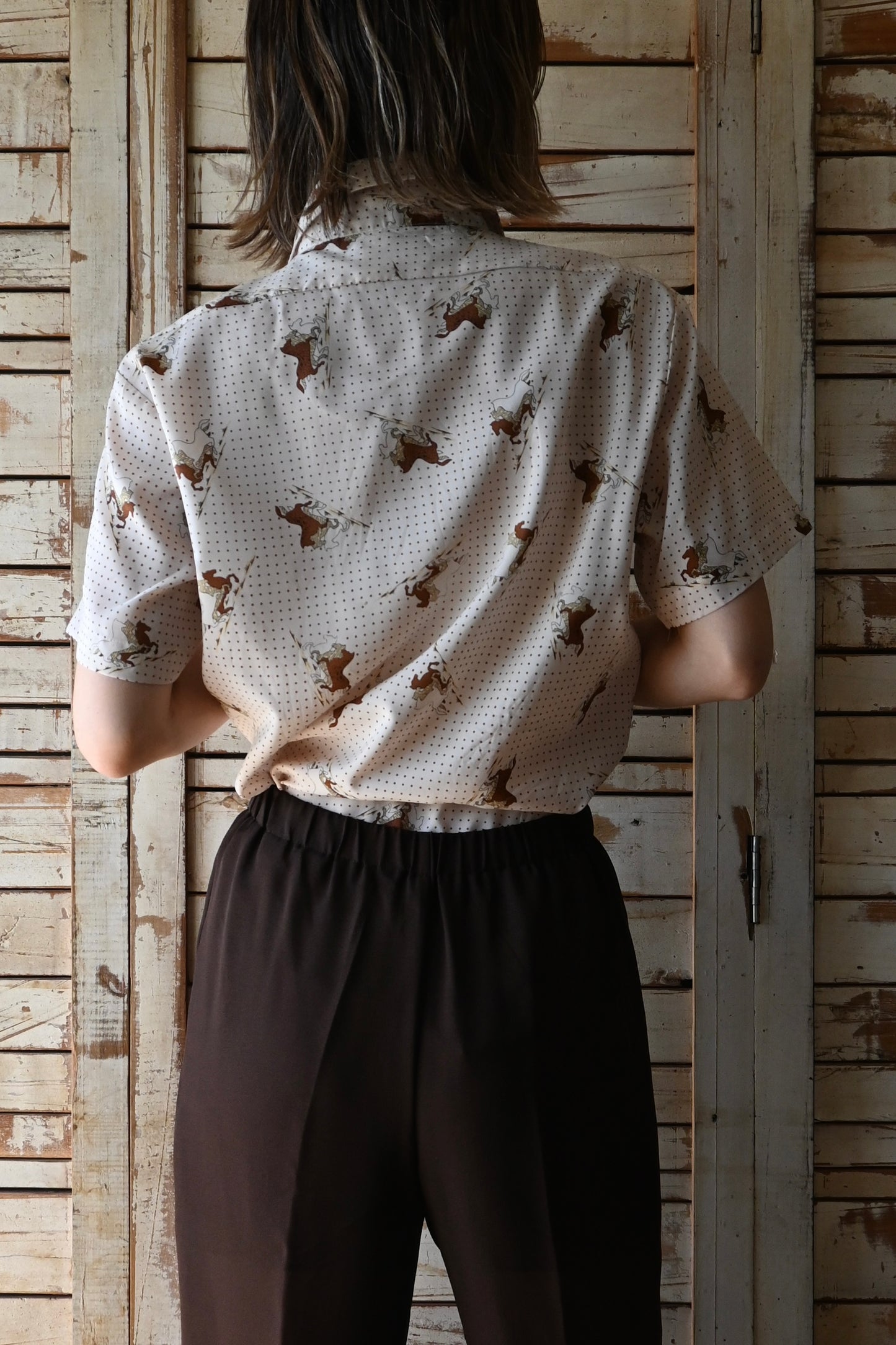 Horse Shirt/IVORY