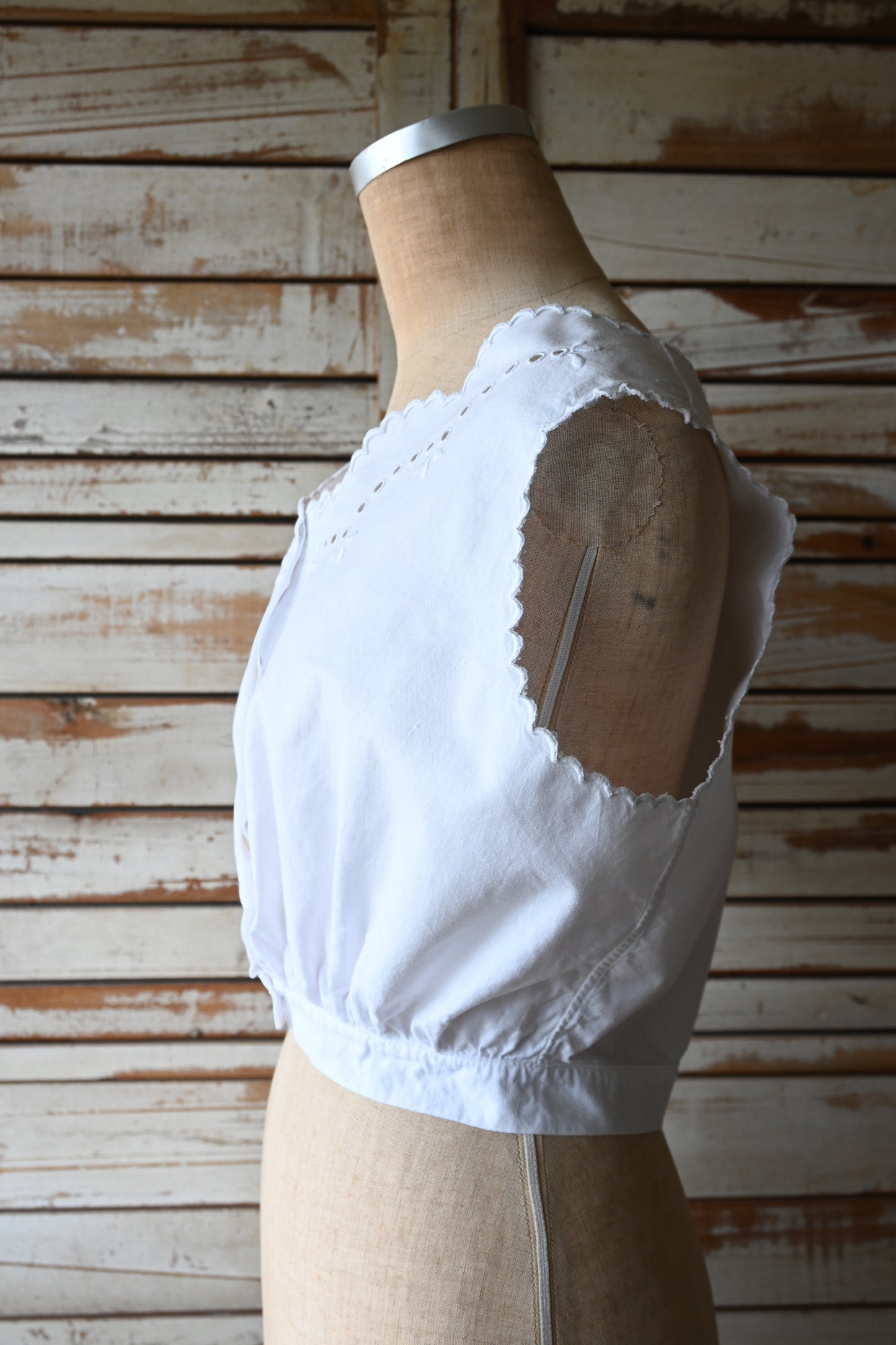 Corset cover/WHITE