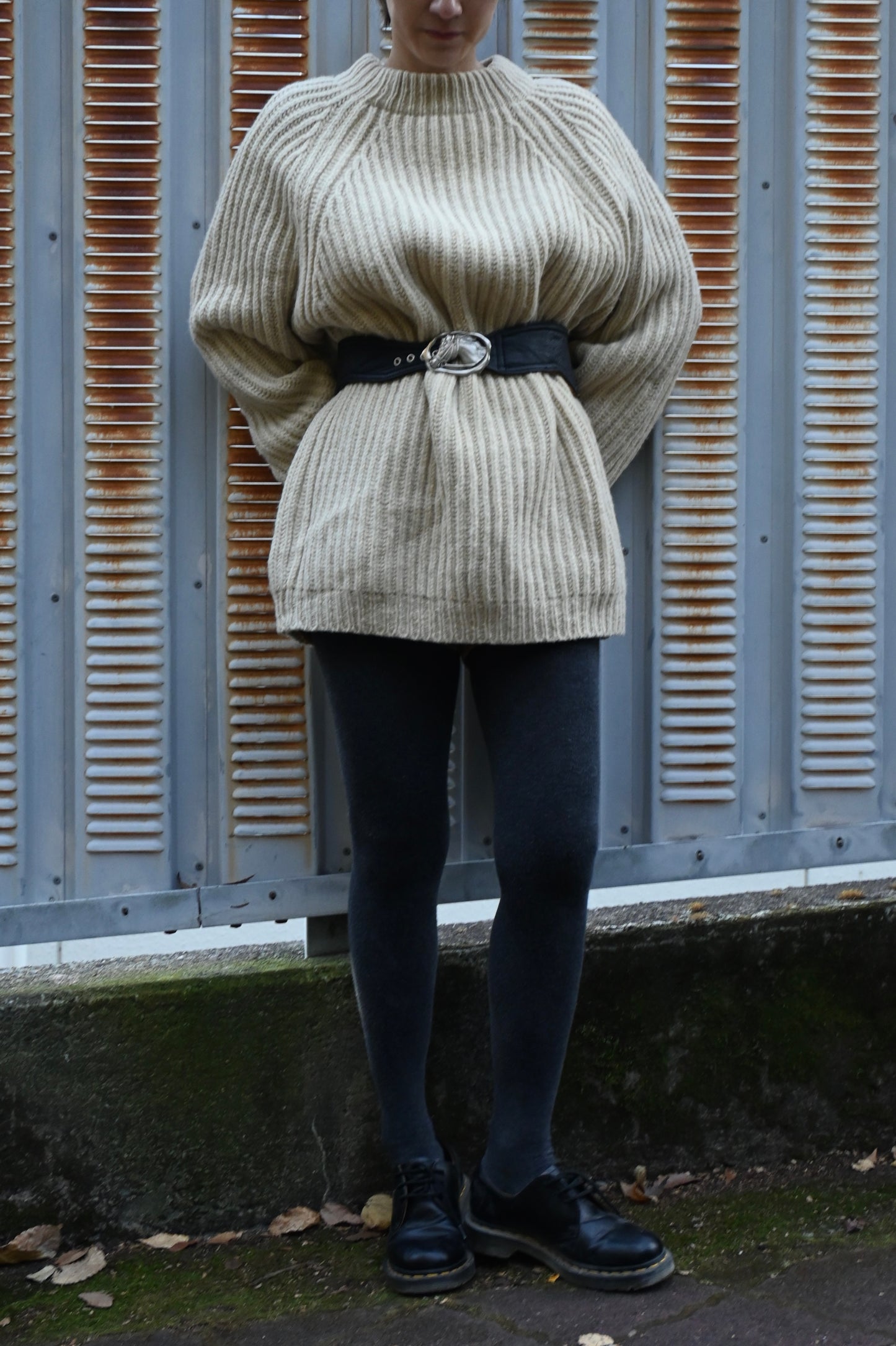 "John Davey" British wool jumper knit