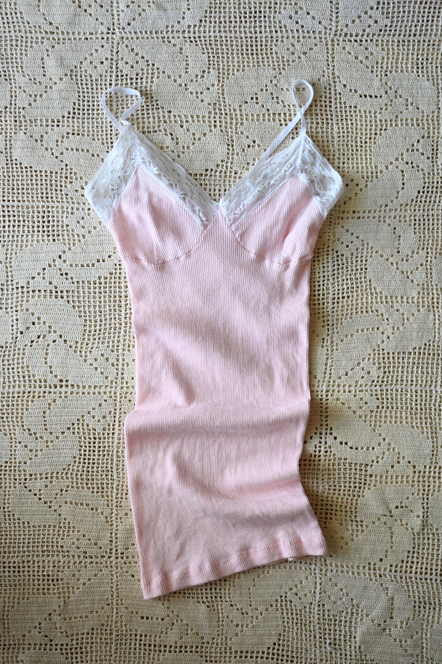 EURO Cotton lace camisoleb