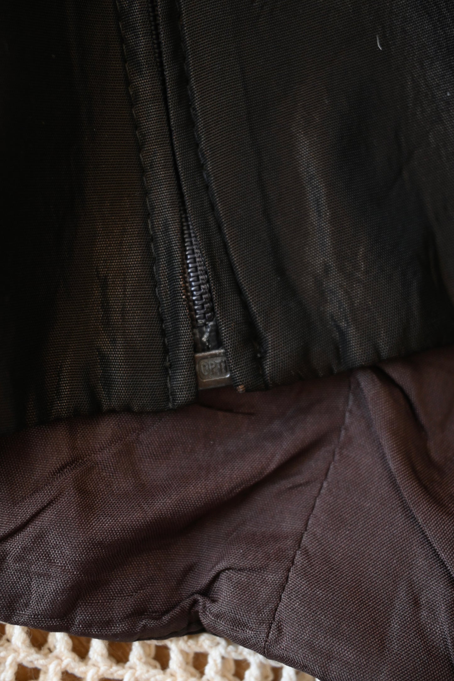Bustier/DARK BROWN