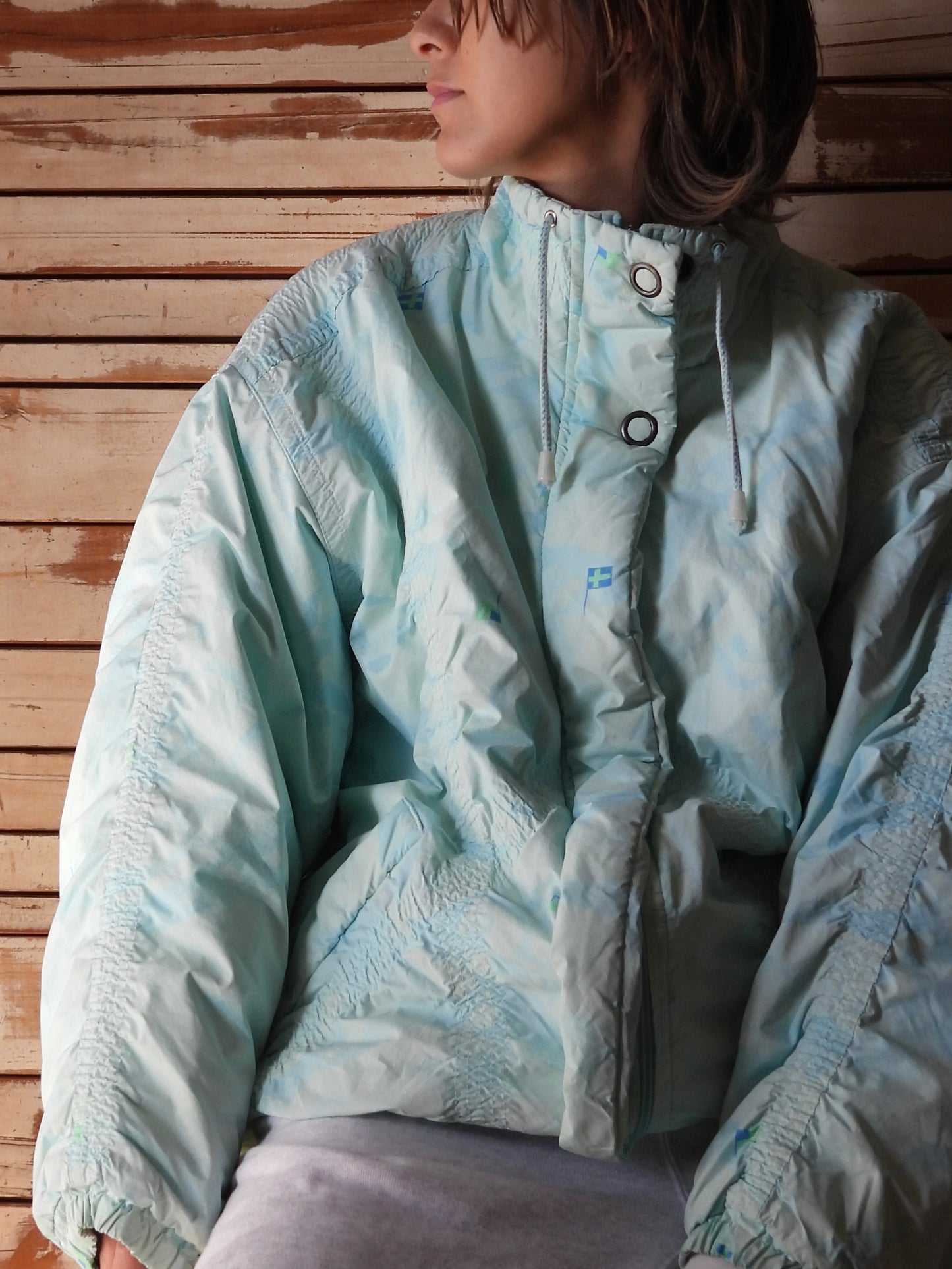 Vintage Luhta Ski Jacket/L.BLUE