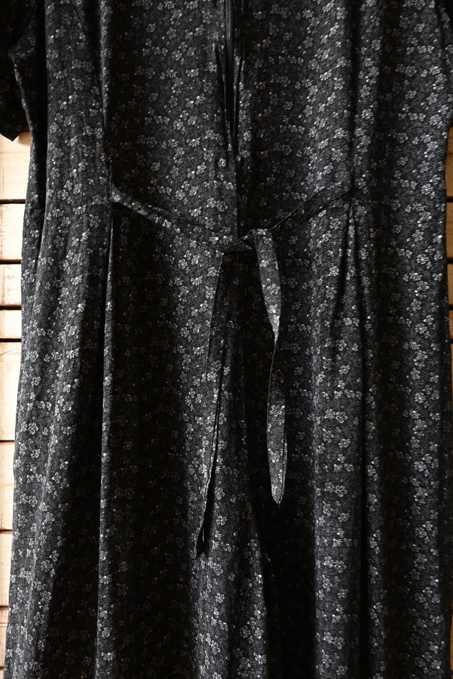 Floral pattern all in one/BLACK
