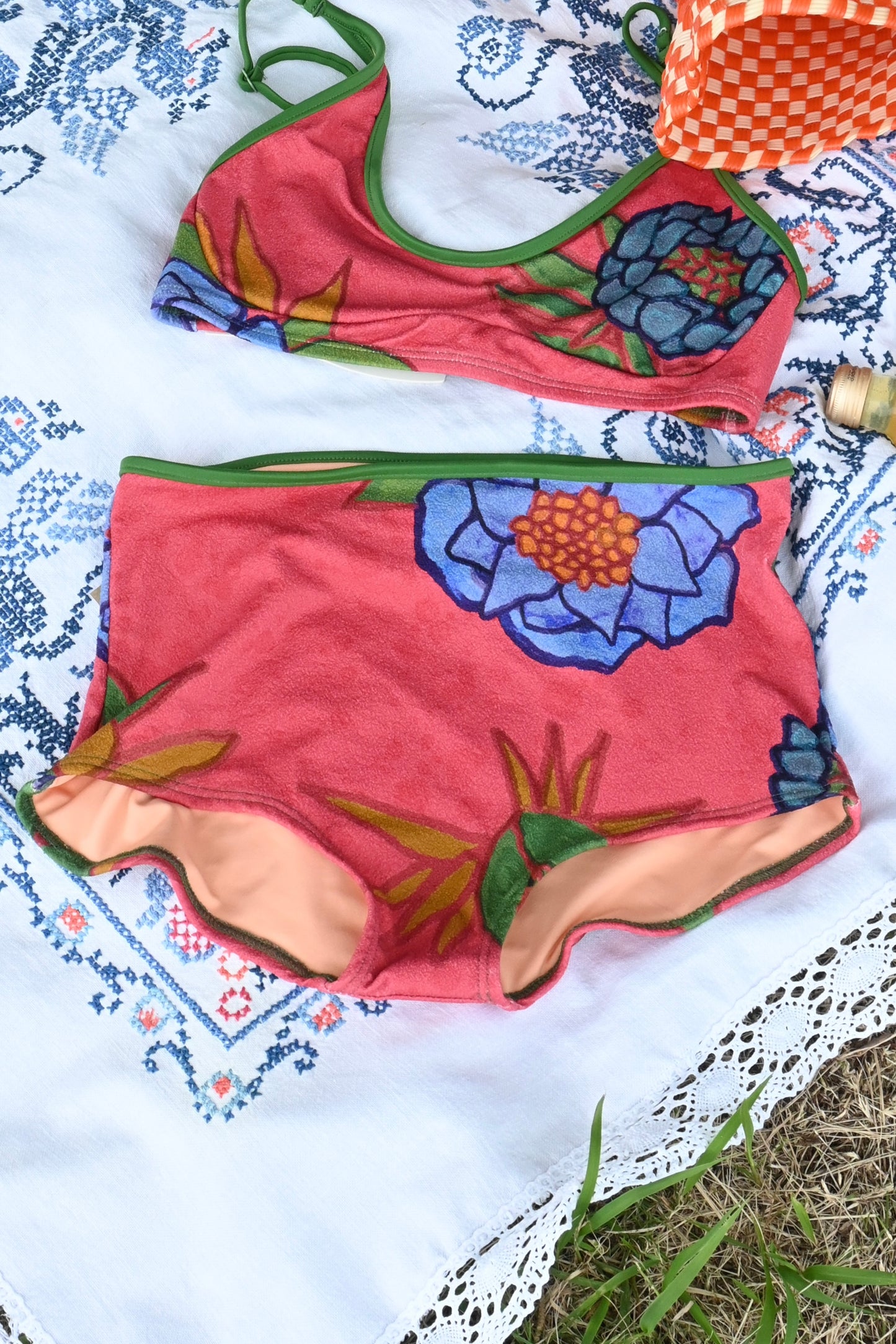 SEEA/Flor Bikini Bottom/Calypso(Boucle)