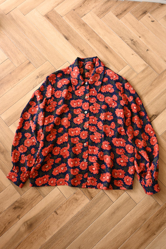Flower print shirt