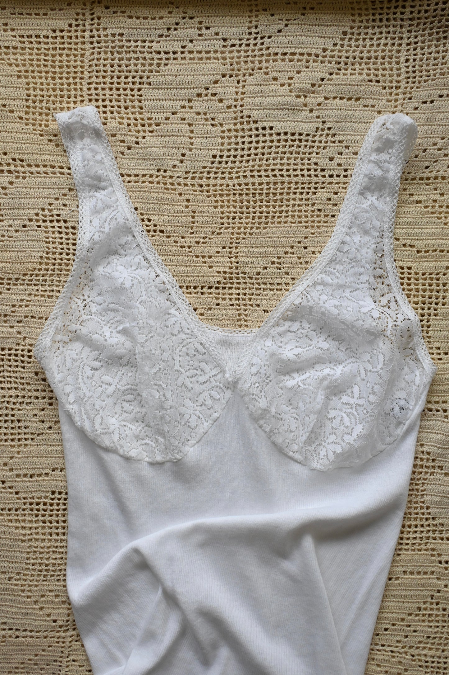 EURO Cotton lace camisole