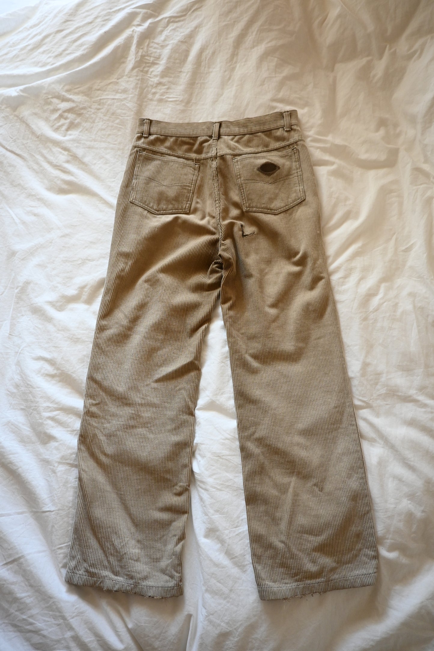 "BIG JOHN"FIESTA Corduroy pants/BEIGE
