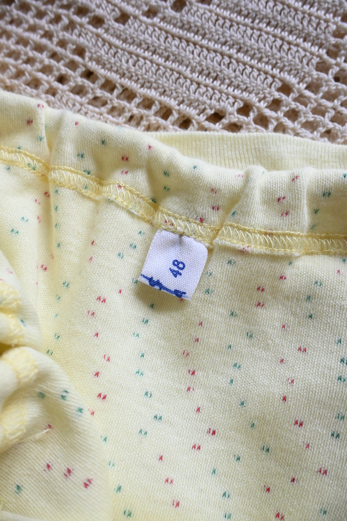 EURO underwear shorts/YELLOW