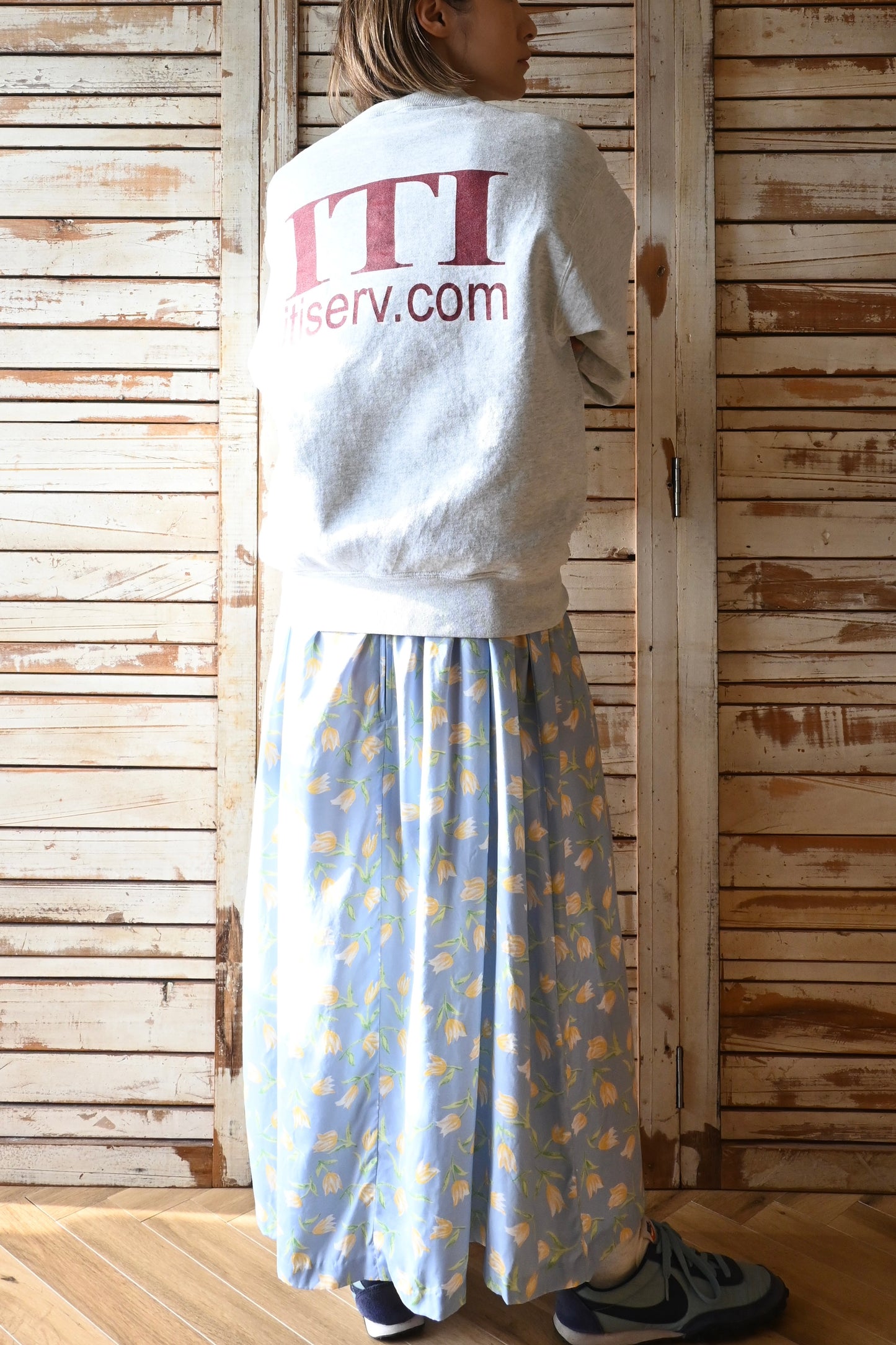 '90s-'00s Sweat shirt/GREY