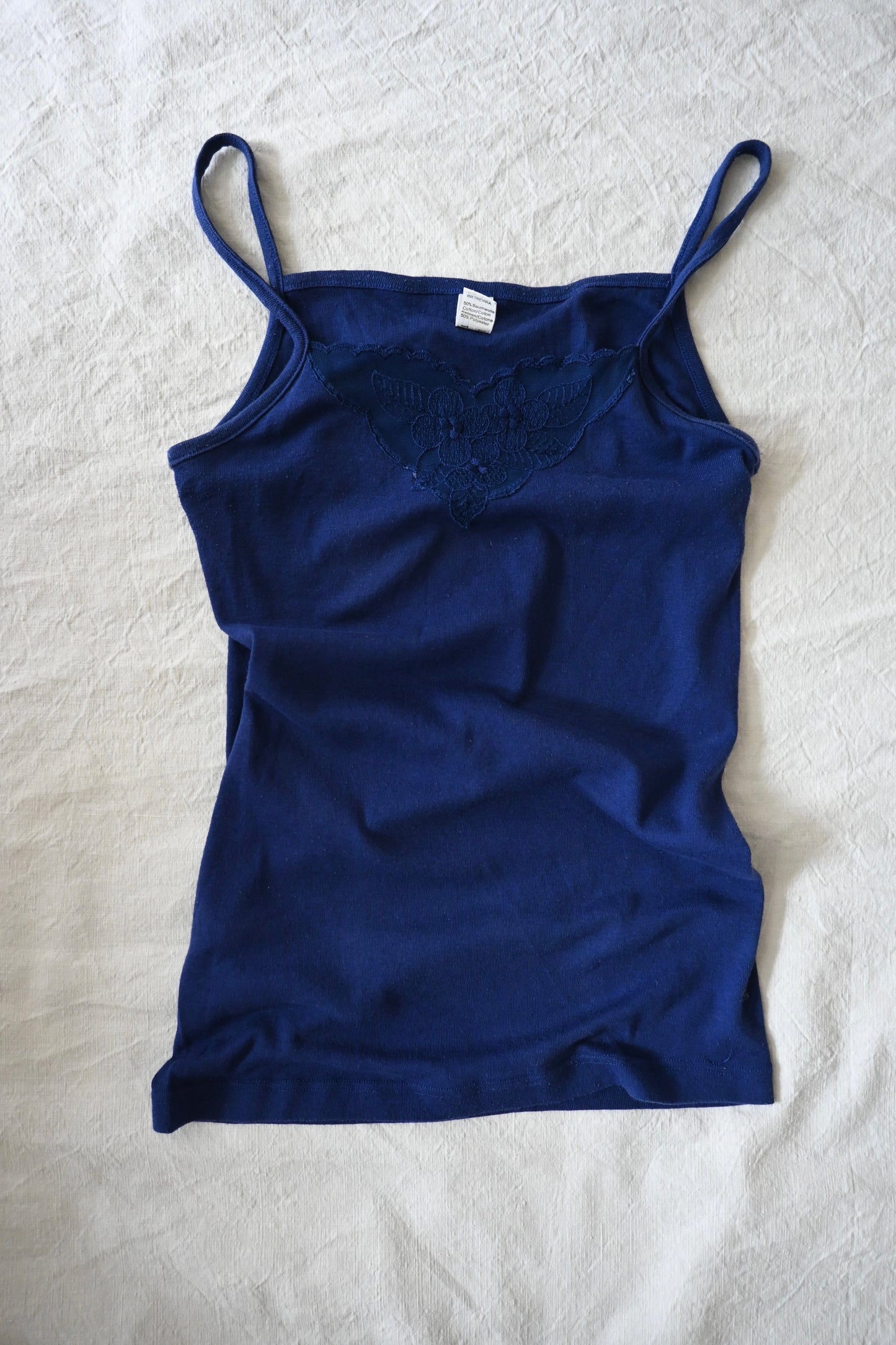 EURO Cotton underwear top/NAVY