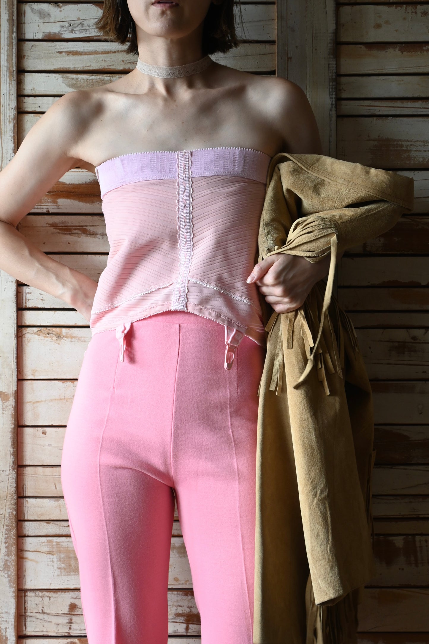 70's Sears Pants/PINK