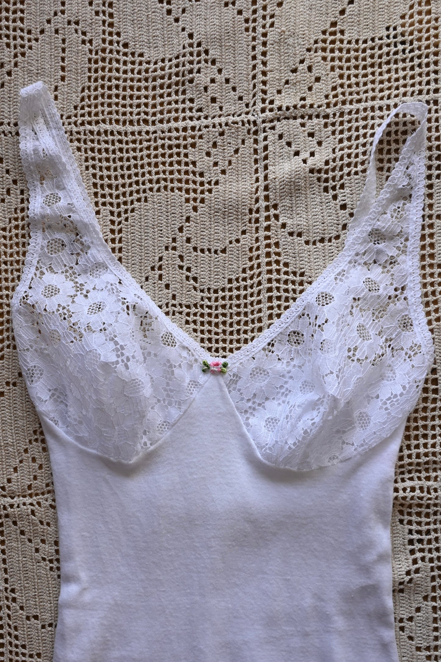 EURO Cotton lace camisole